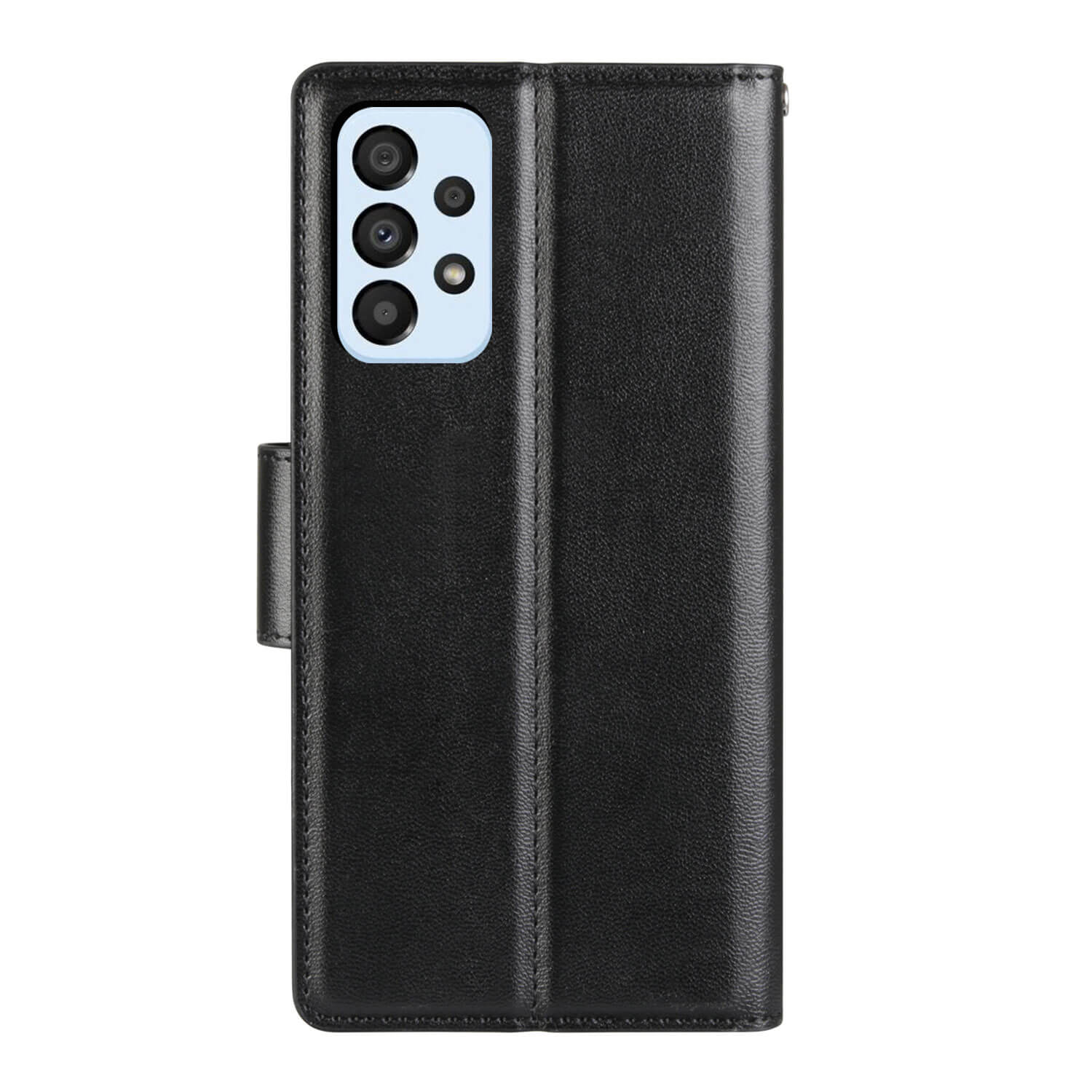 Hanman Samsung Galaxy A23 4G Leather Case Wallet Black