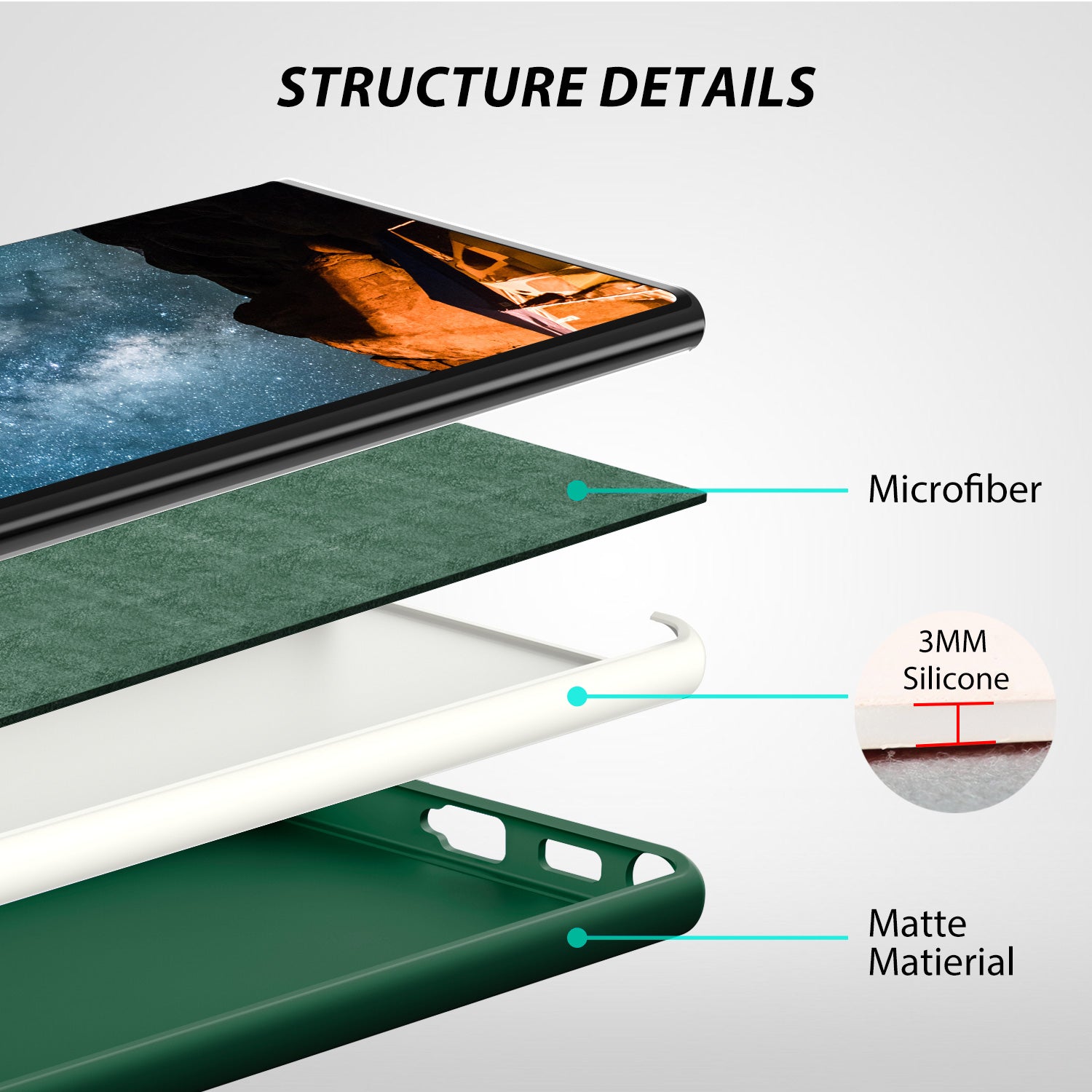 Tough On Samsung Galaxy S23 Ultra Silicone Case
