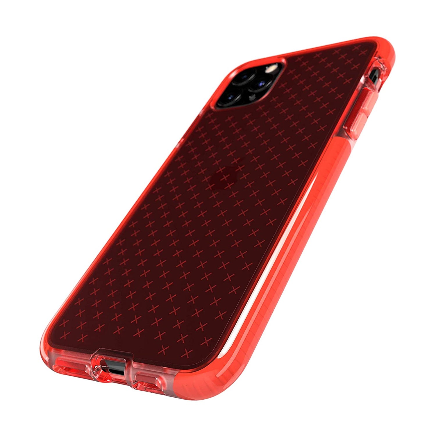 Tech21 iPhone 11 Pro / X / XS Case Evo Check Rugged Coral