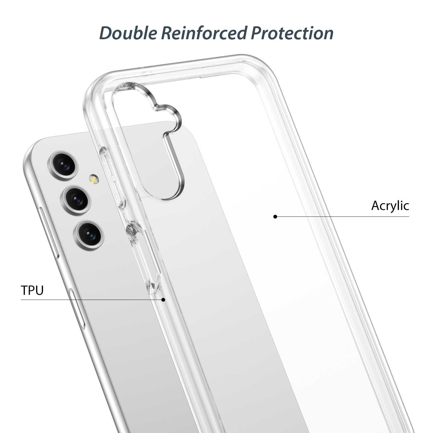 Tough On Samsung Galaxy A54 5G Case Clear Air