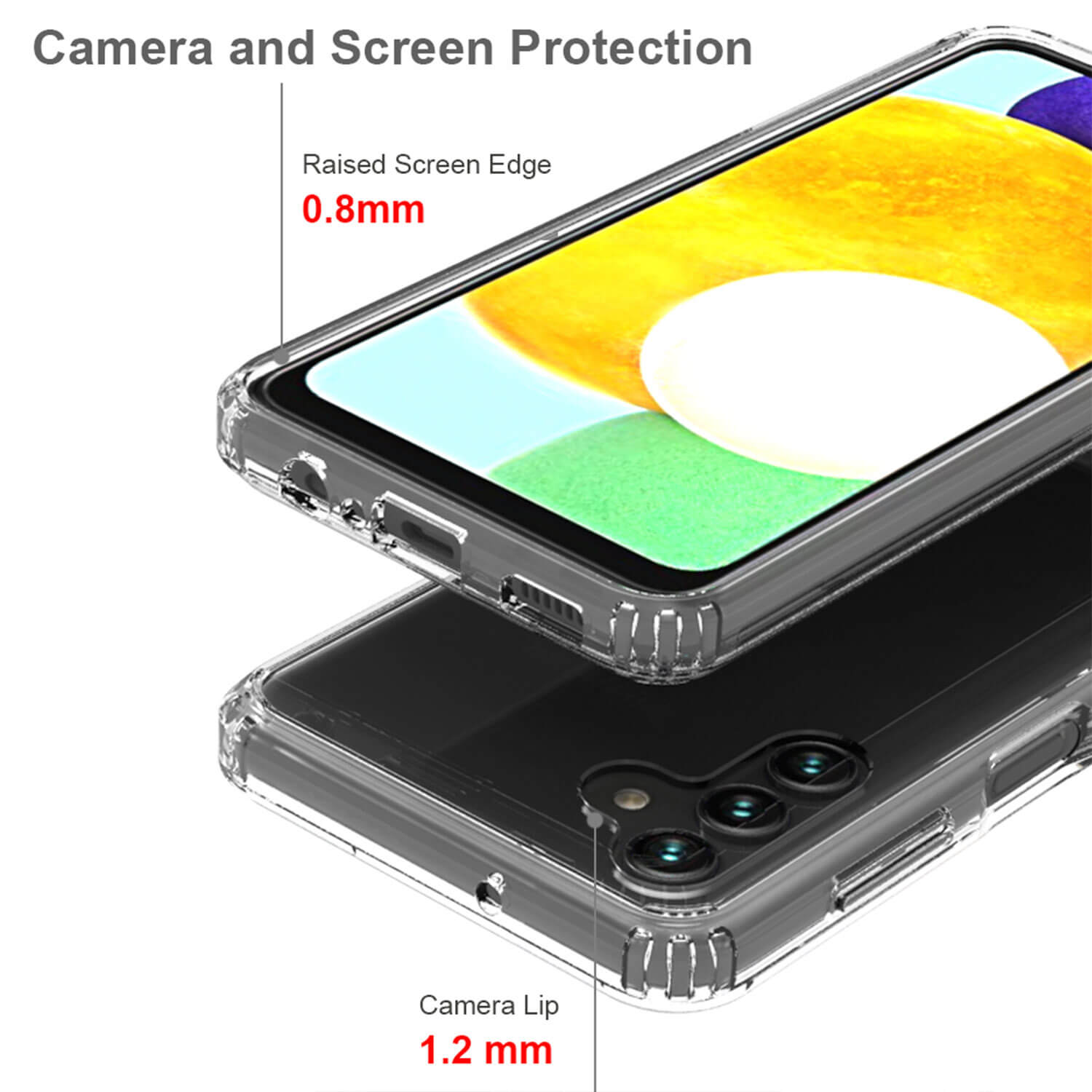 Tough On Samsung Galaxy A13 5G Case Clear Air