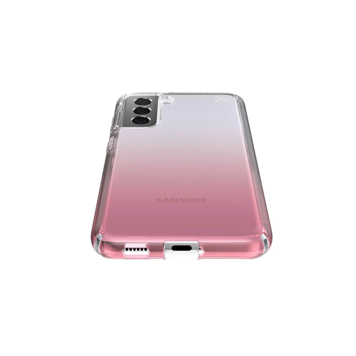 Speck Samsung Galaxy S21+ Case 5G Perfect Clear Ombre Rose Fade
