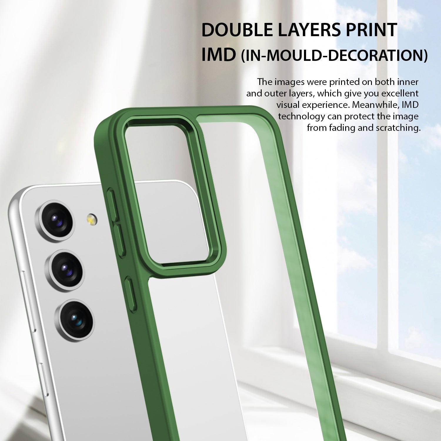Tough On Samsung Galaxy S23 Plus Clear Case Protector