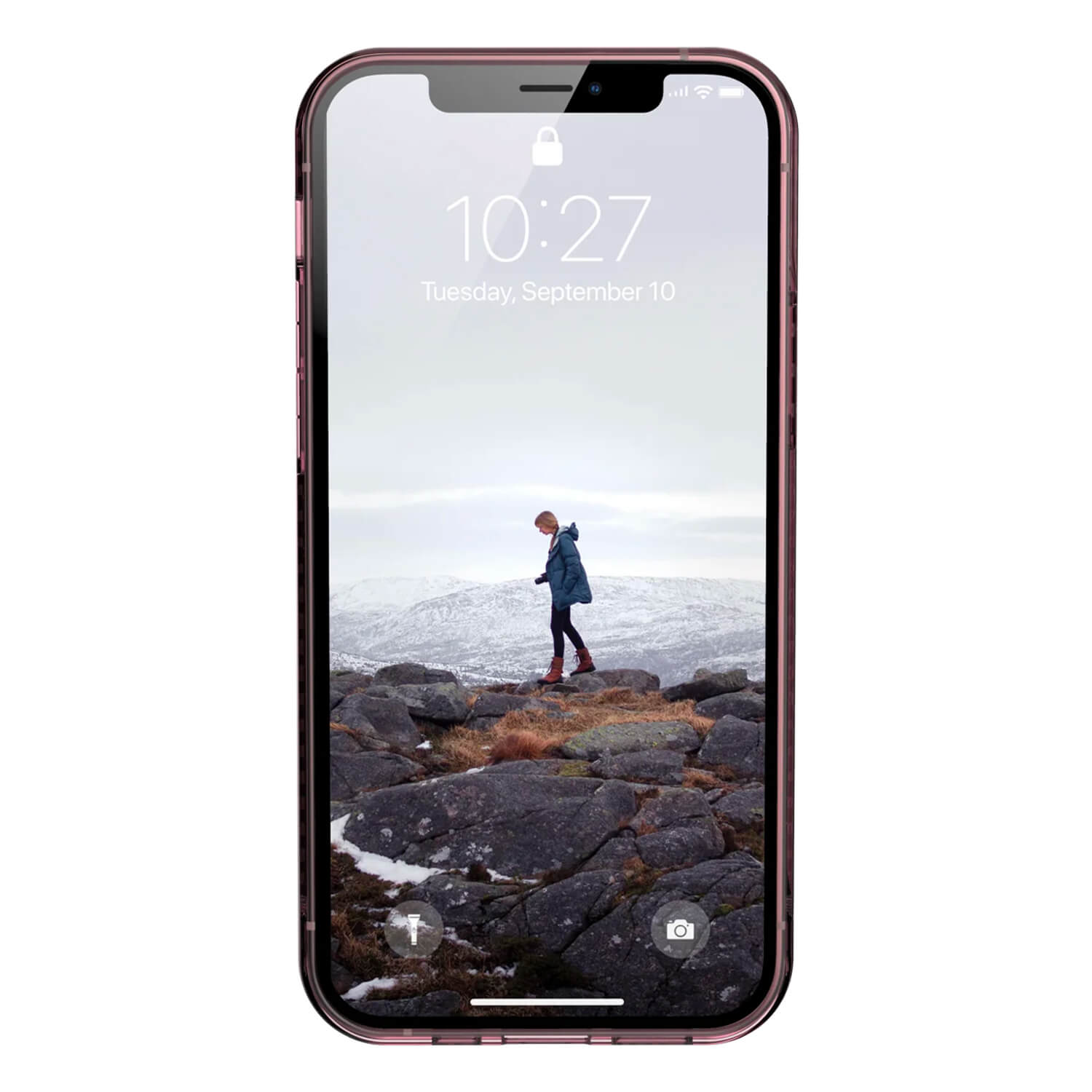 UAG iPhone 12 Pro Max Case U Lucent Dusty Rose