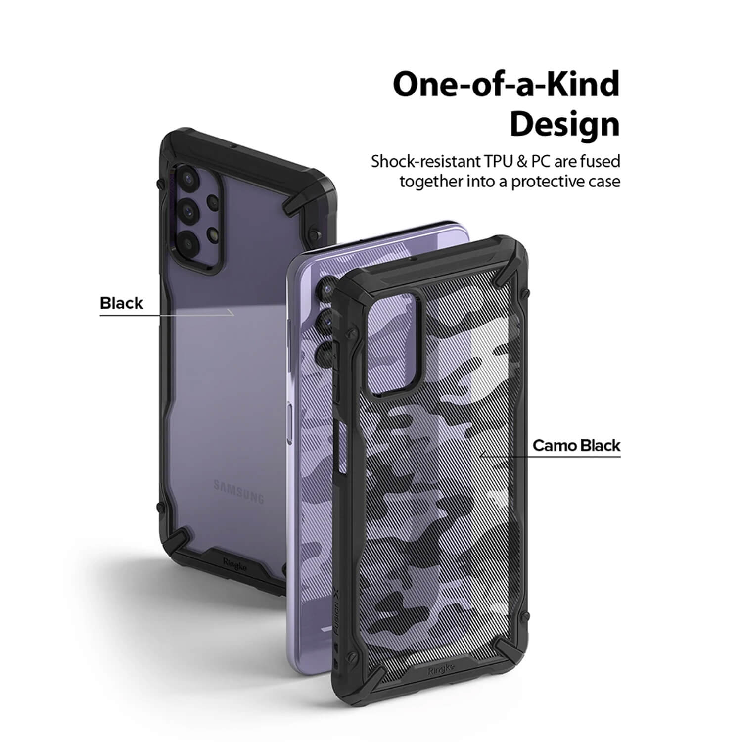 Ringke Samsung Galaxy A32 5G Case Fusion X Black