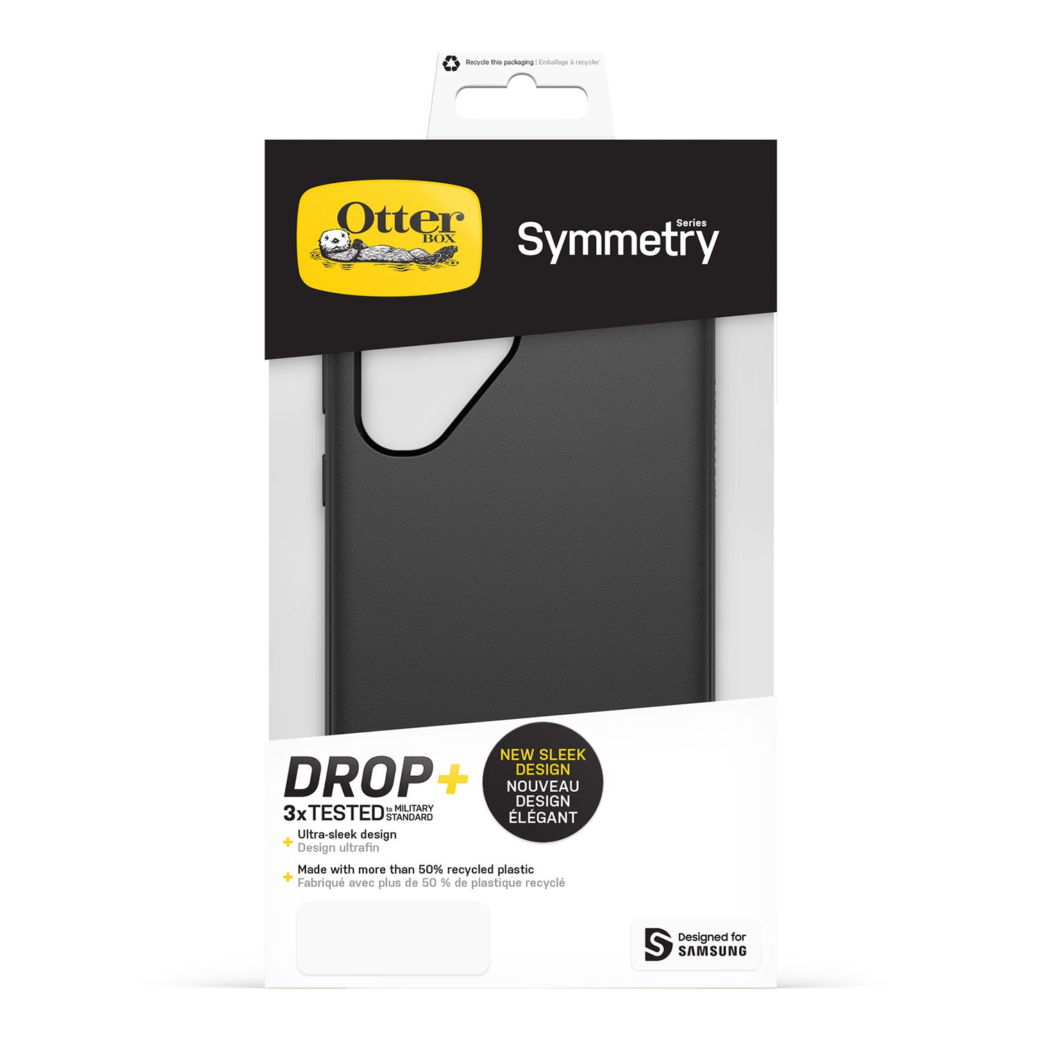 OtterBox Samsung Galaxy S23 Ultra Case Symmetry Black