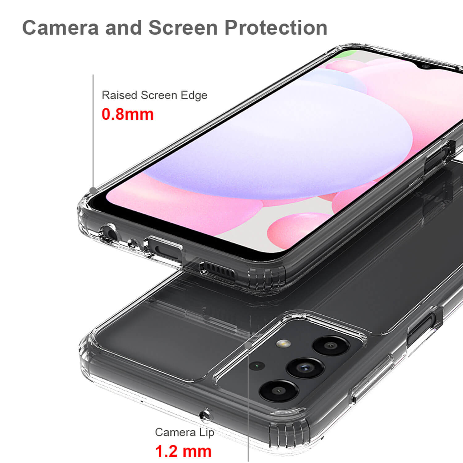 Tough On Samsung Galaxy A13 4G Case Clear Air