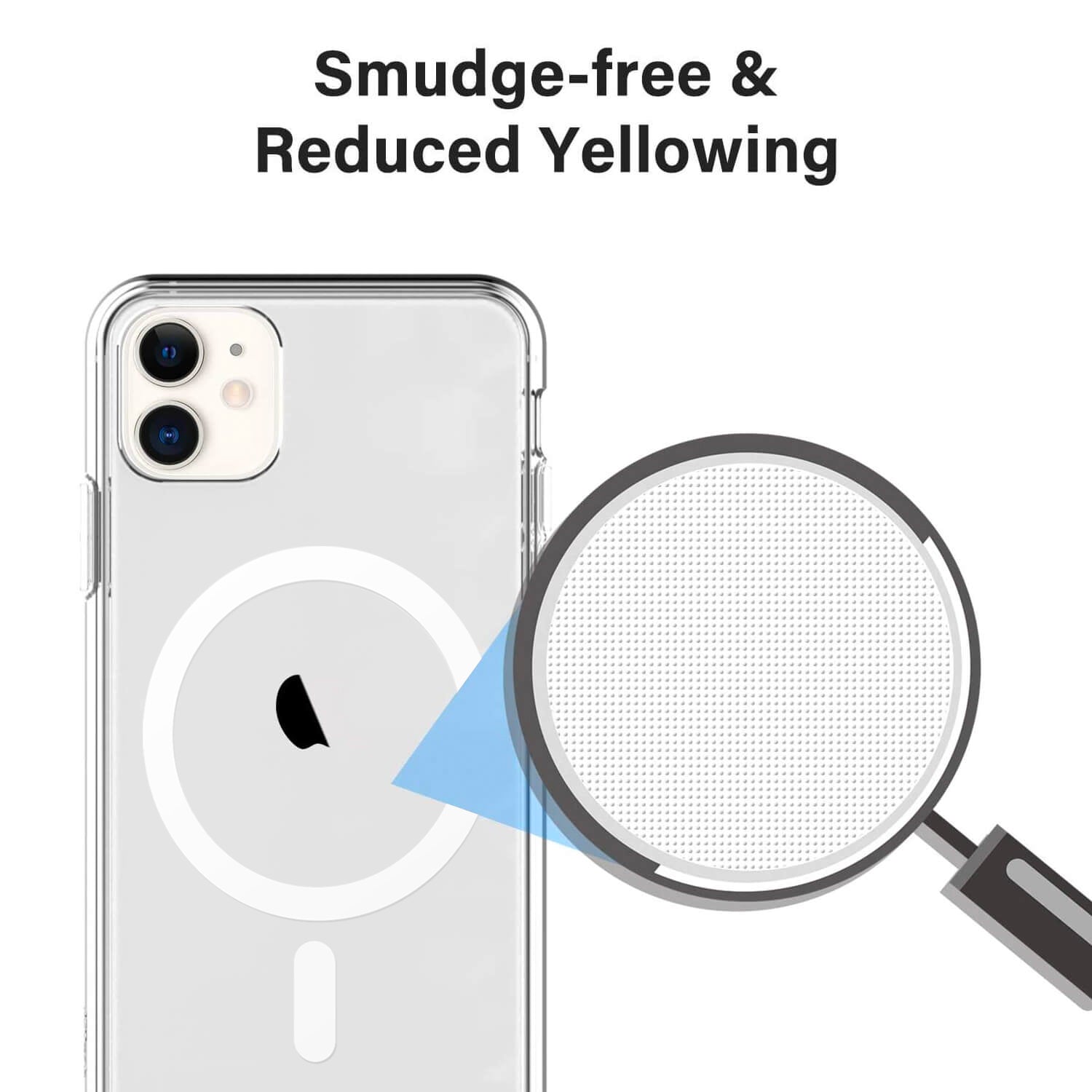Tough On iPhone 11 Case Tough Clear with Magsafe