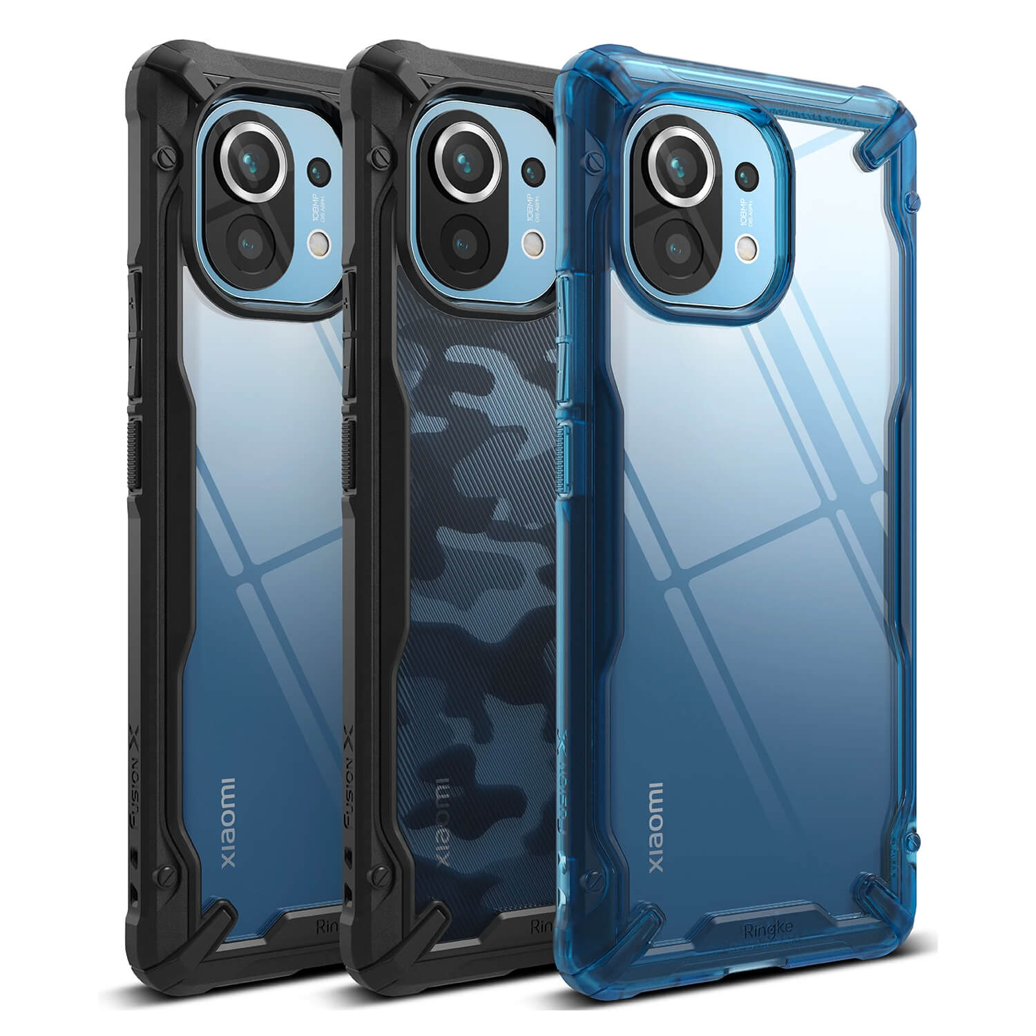 Ringke Xiaomi Mi 11T & 11T Pro Case Fusion X Camo Black