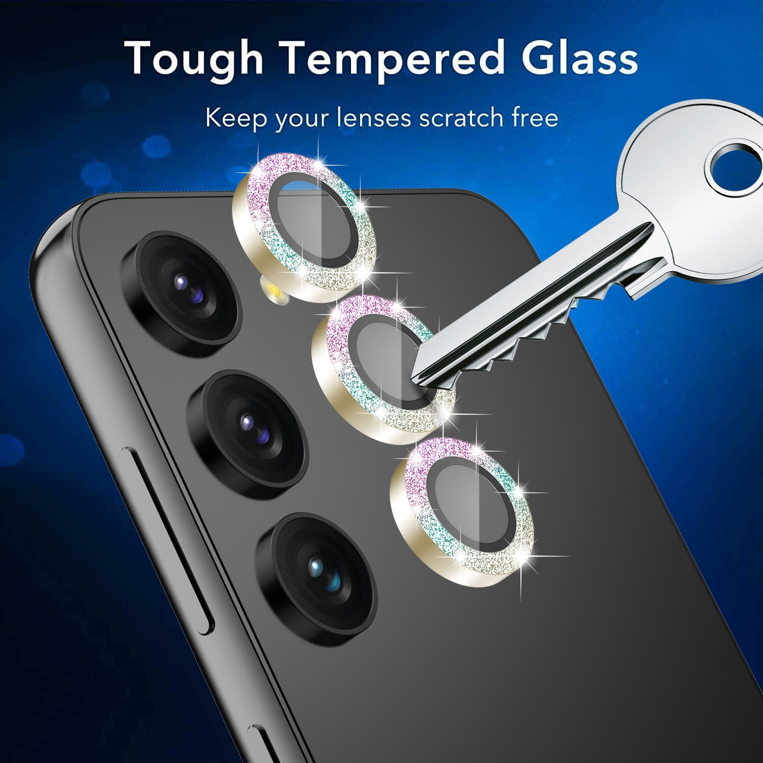 Tough On Samsung Galaxy S23 / S23 Plus Rear Camera Lens Protector