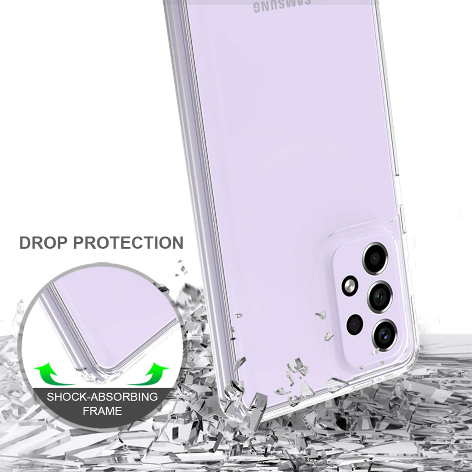 Tough On Samsung Galaxy A33 5G Case Clear Air