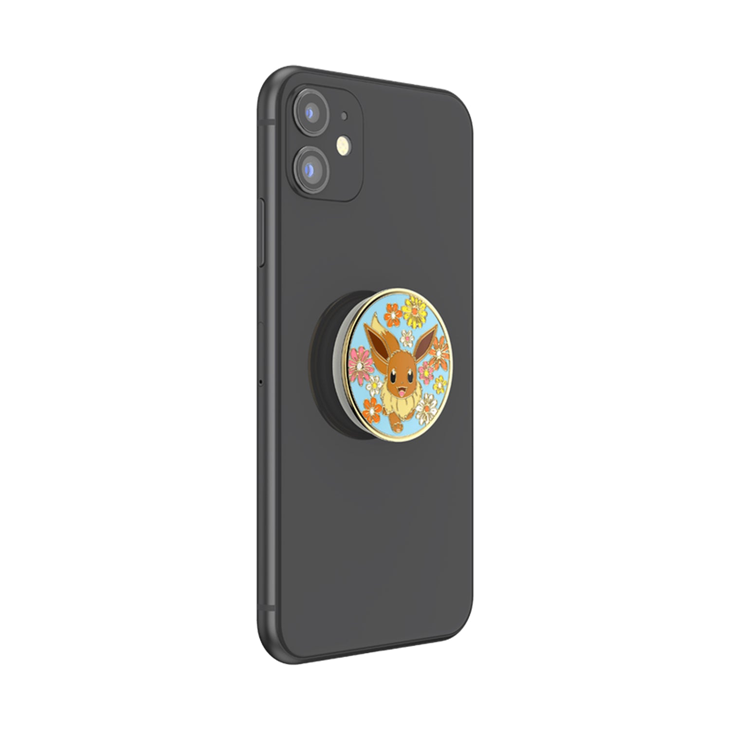 PopSockets PopGrip Universal Pokemon Enamel Floral Eevee