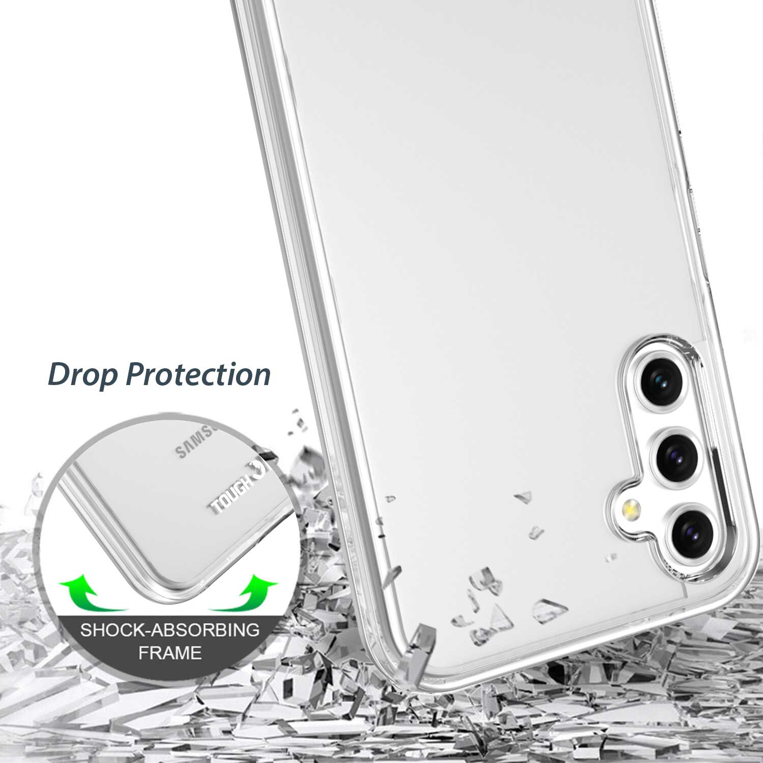 Tough On Samsung Galaxy A54 5G Case Clear Air