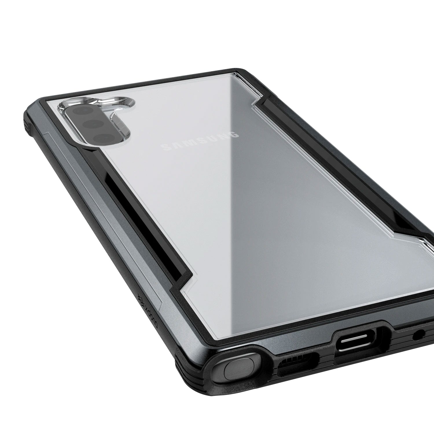 Raptic Samsung Galaxy Note 10 Case Defense Shield Black