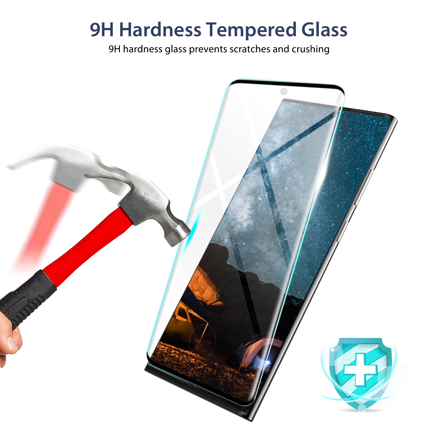 Tough On Samsung Galaxy S23 Ultra Tempered Glass Screen Protector