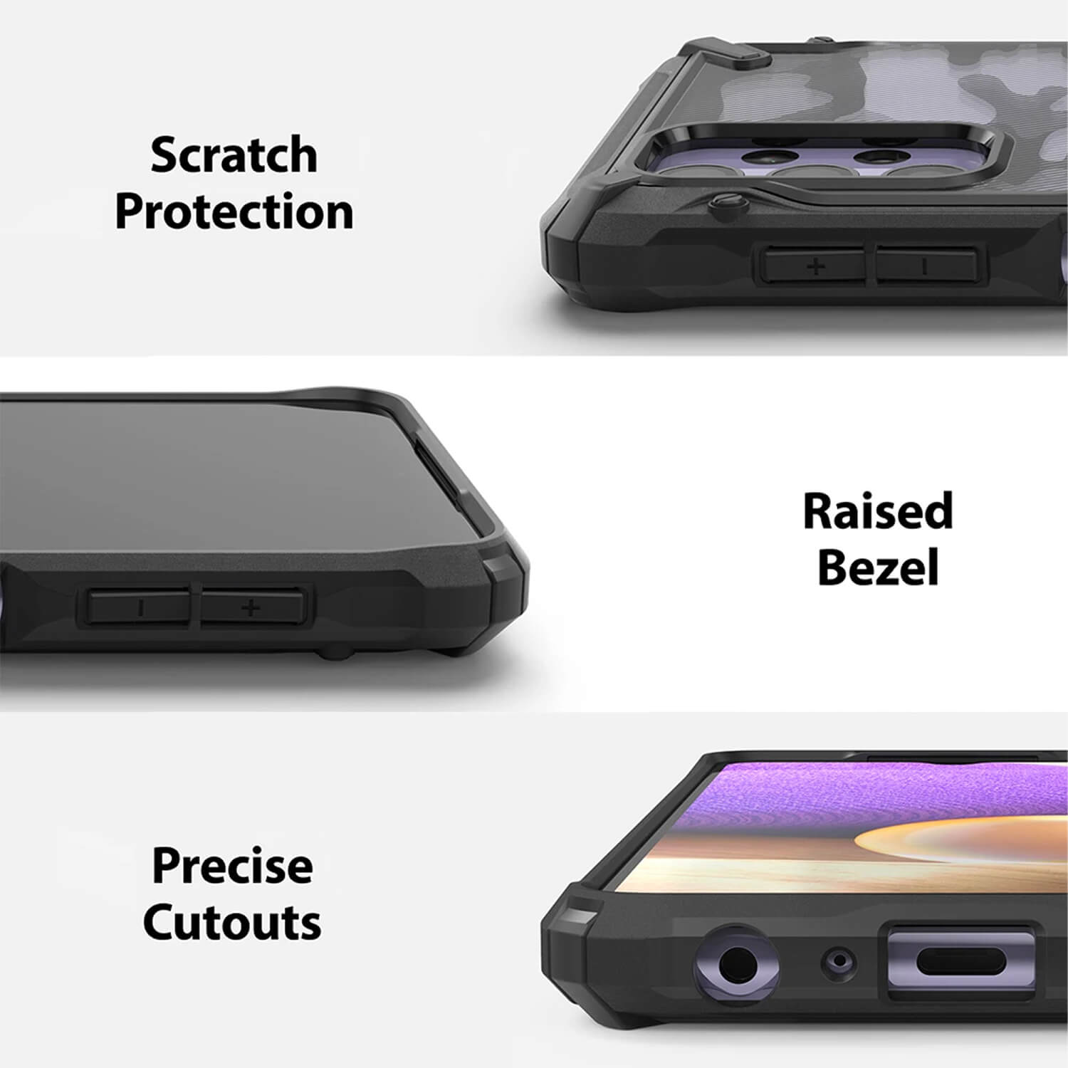Ringke Samsung Galaxy A32 5G Case Fusion X Black