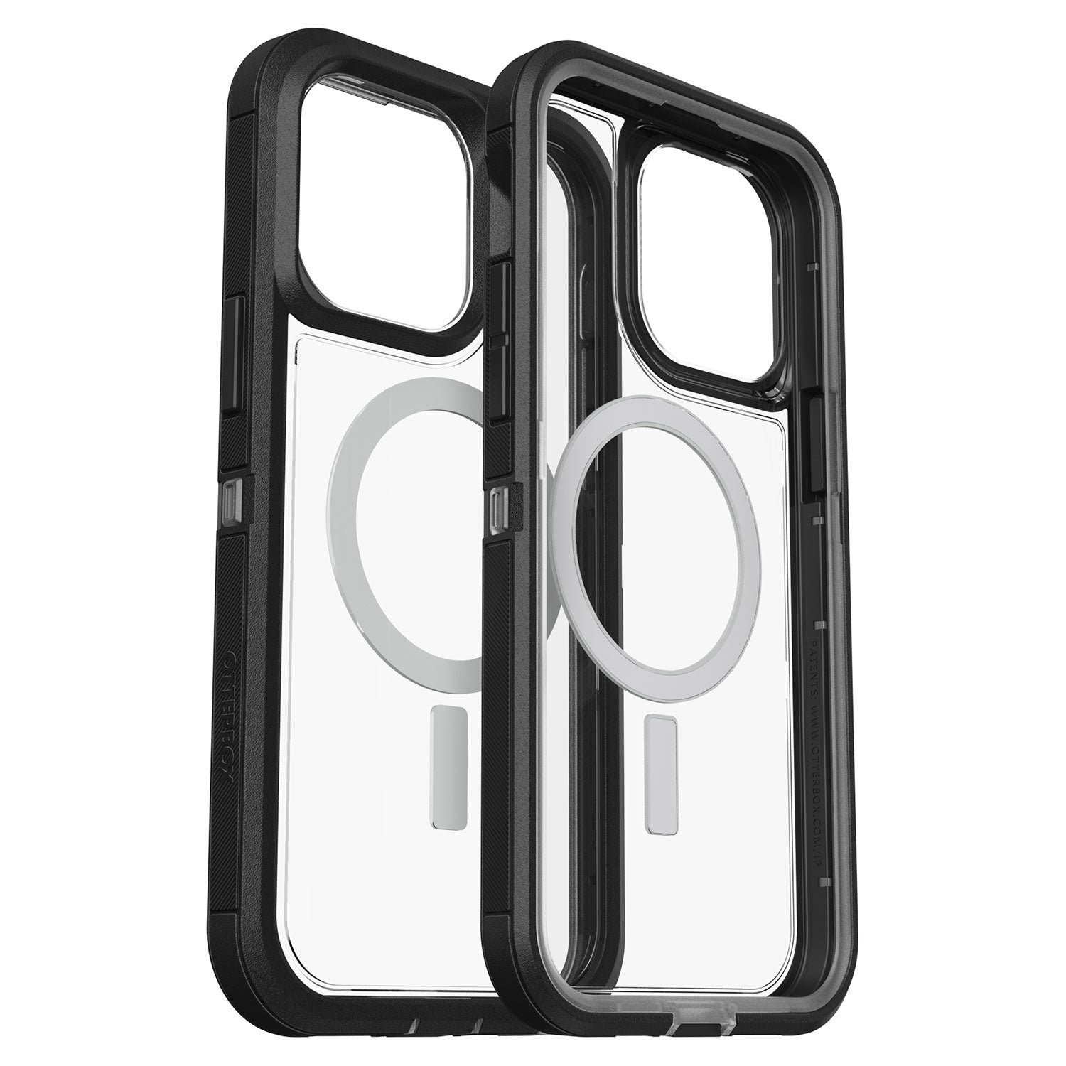 OtterBox iPhone 14 Pro Max Defender XT Clear Case Black Crystal