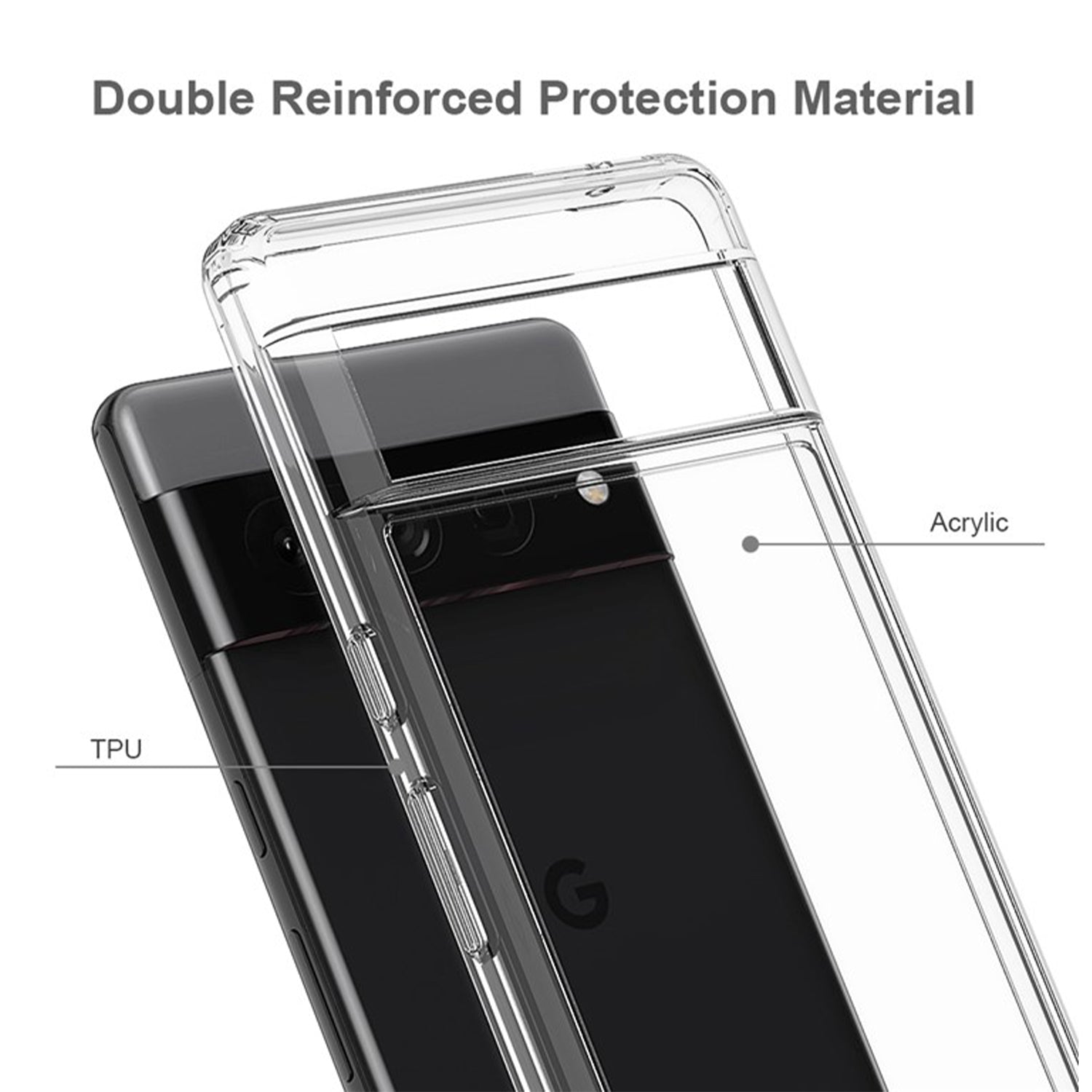 Tough On Google Pixel 7 Pro Case Clear Air