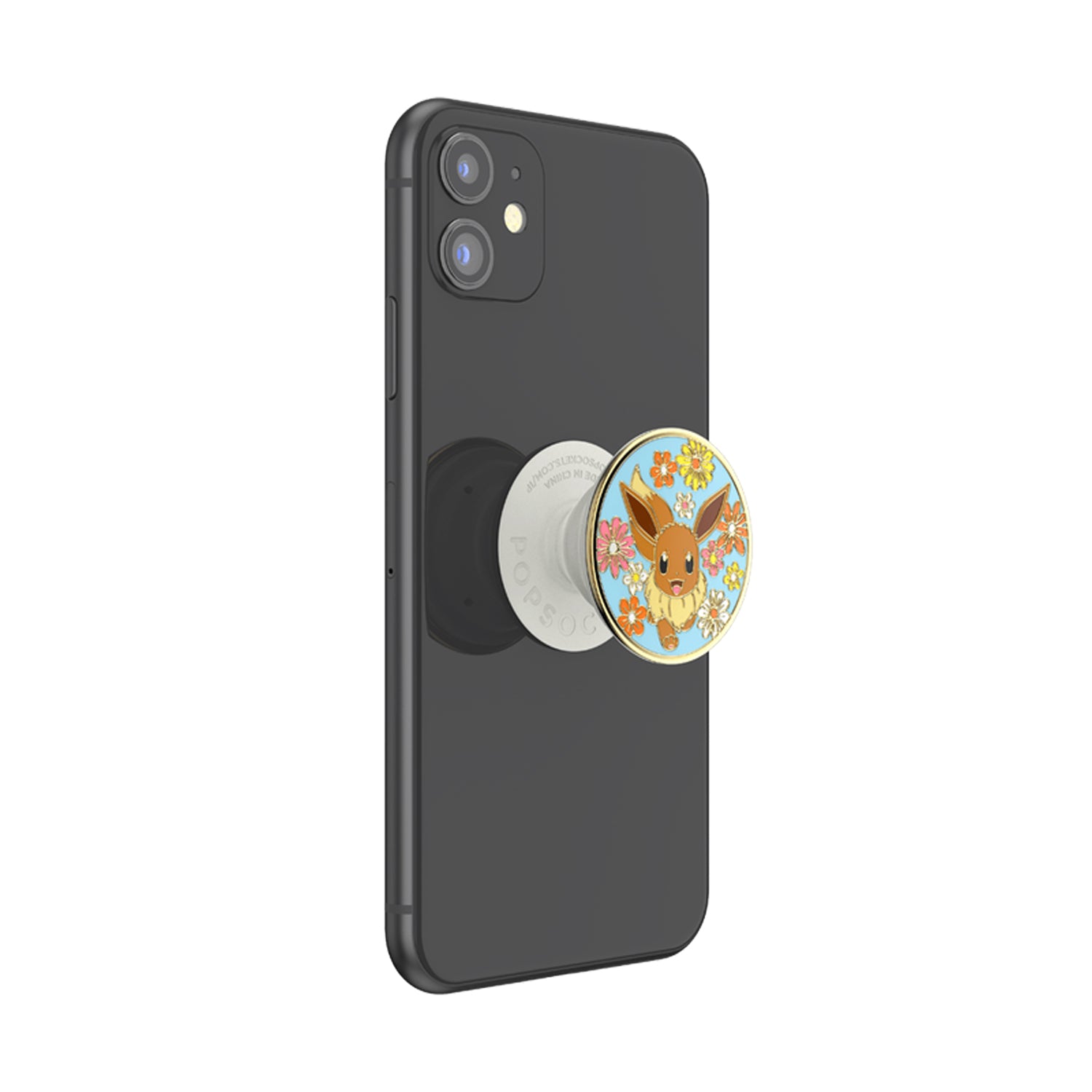 PopSockets PopGrip Universal Pokemon Enamel Floral Eevee