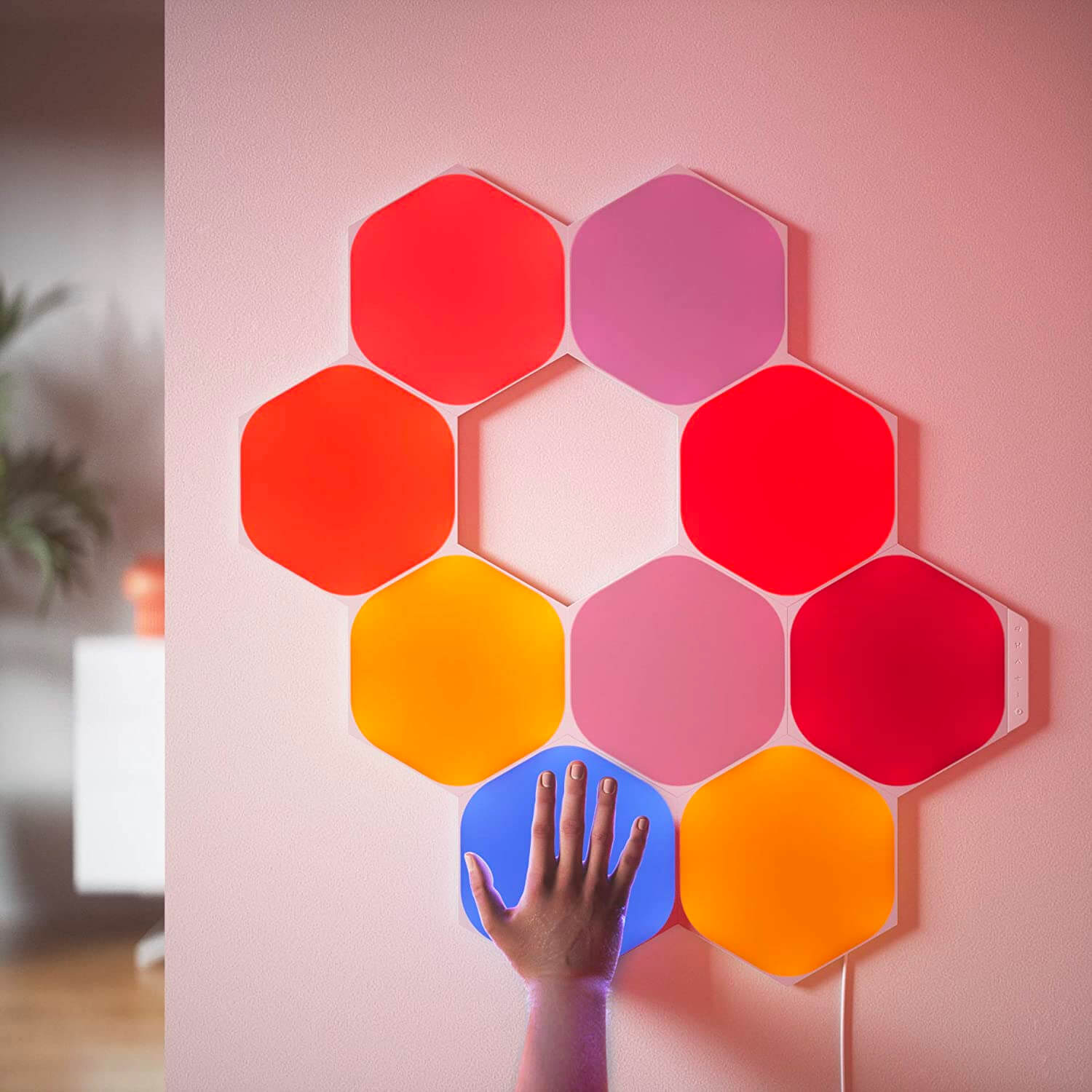 Nanoleaf Shapes Hexagons Starter Kit (9 Panels)