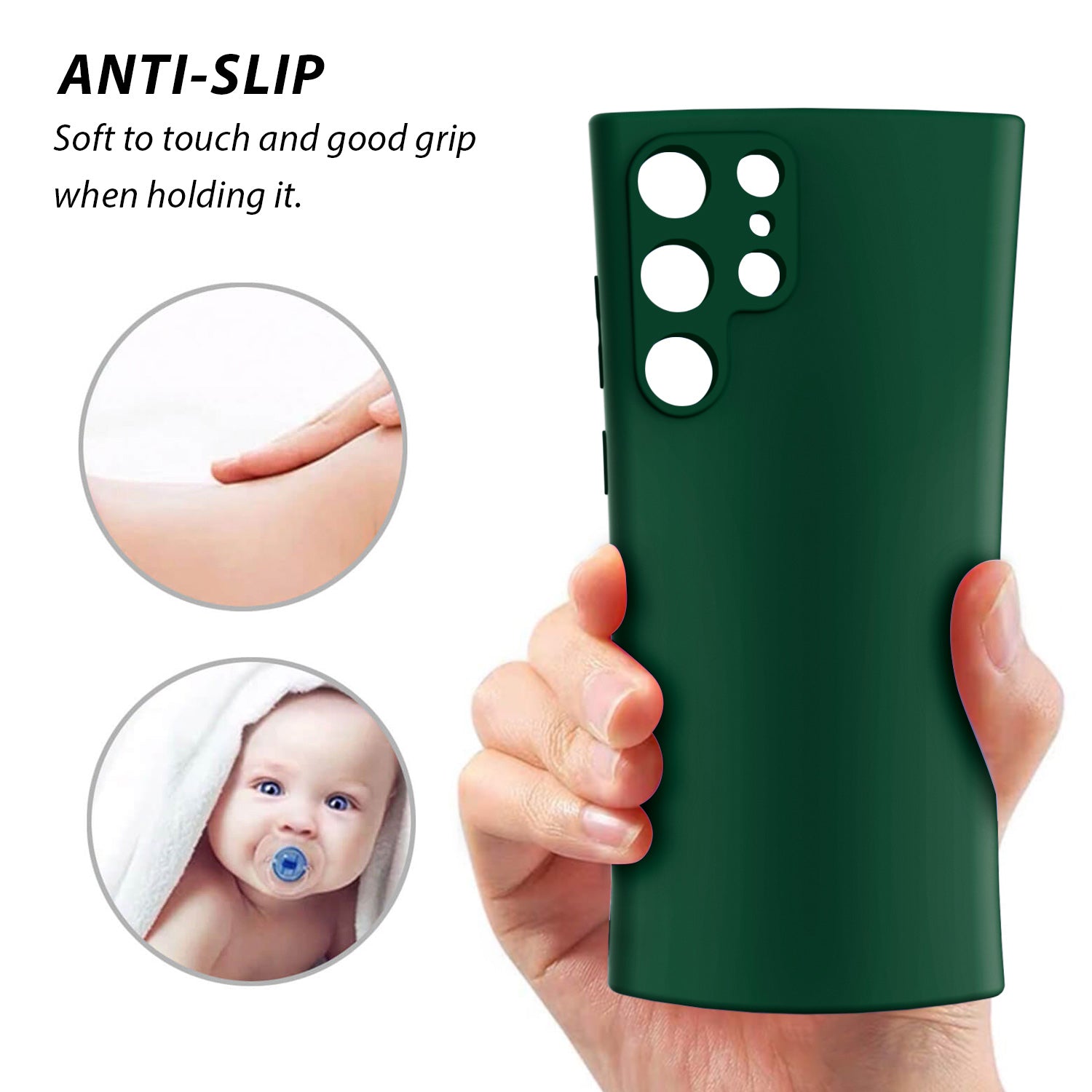 Tough On Samsung Galaxy S23 Ultra Silicone Case