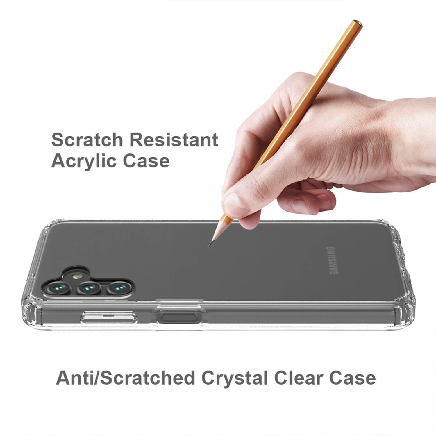 Tough On Samsung Galaxy A13 5G Case Clear Air