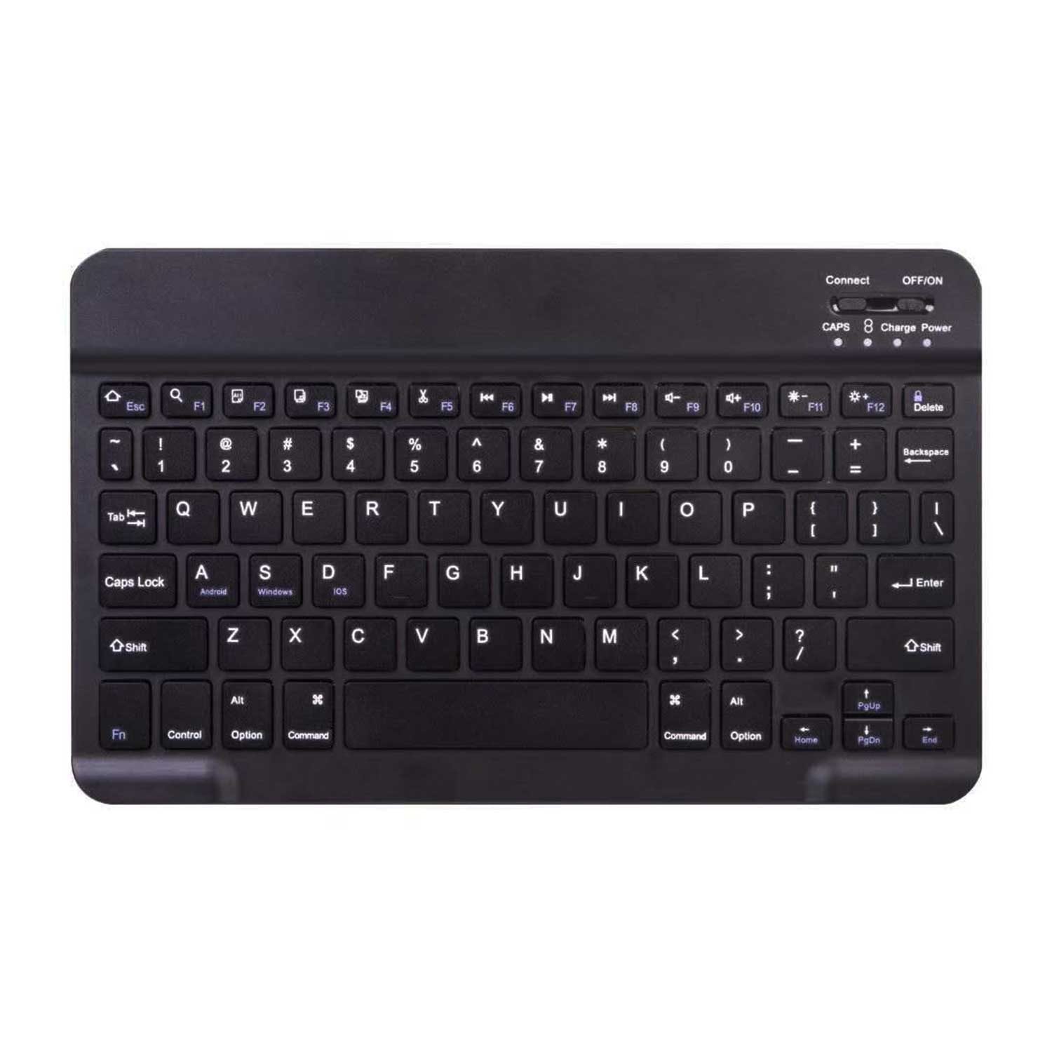 Samsung Galaxy Tab A8 Bluetooth Keyboard Cover Case Leather Black