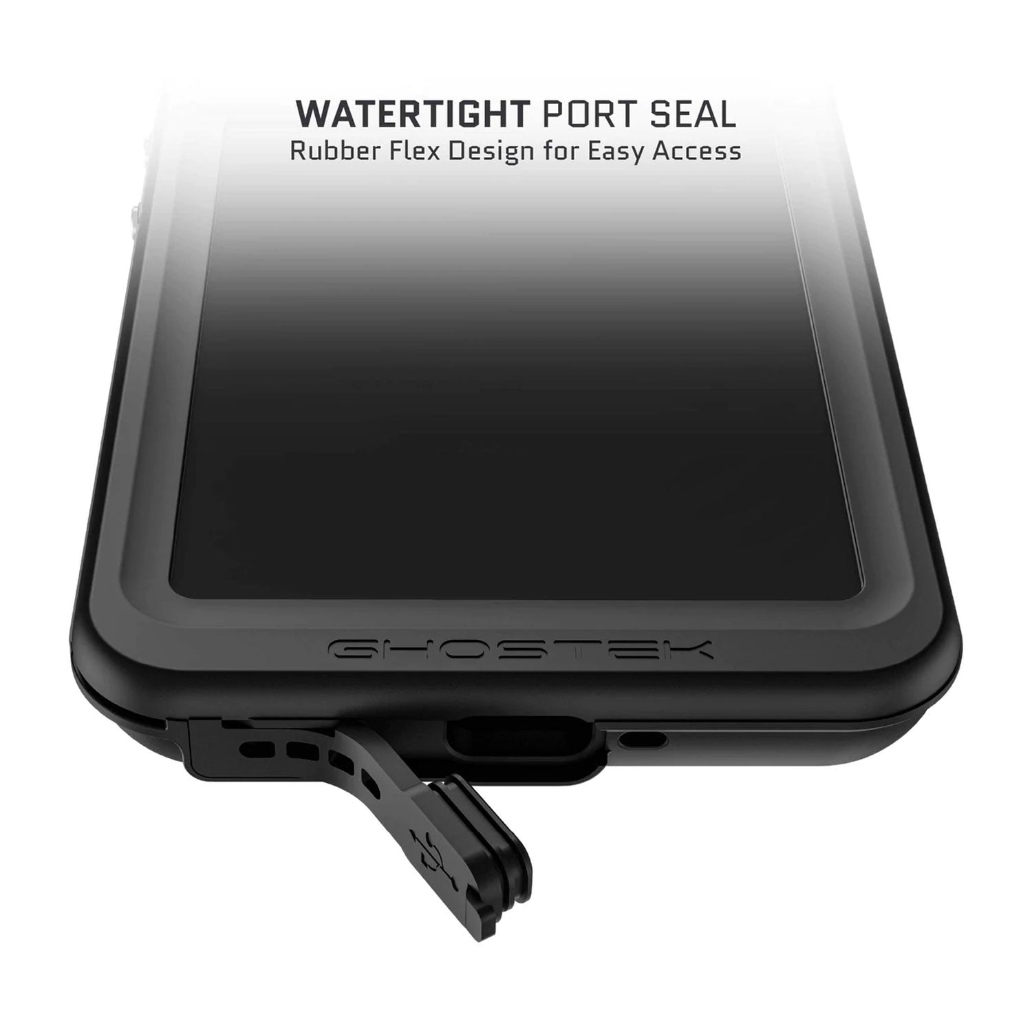 Ghostek Samsung Galaxy S22 5G Case Nautical Slim Extreme Waterproof Clear