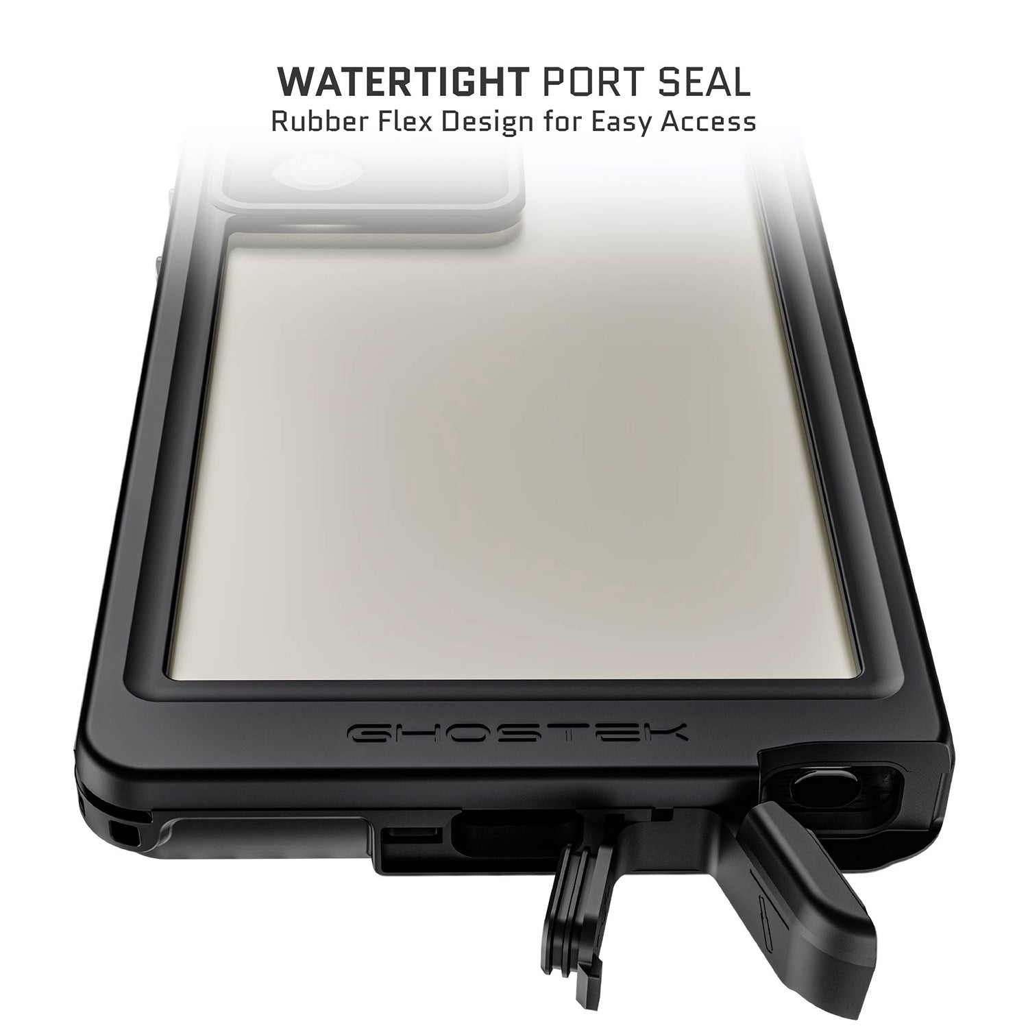 Ghostek Samsung Galaxy S23 Ultra Case Nautical Slim Extreme Waterproof Clear