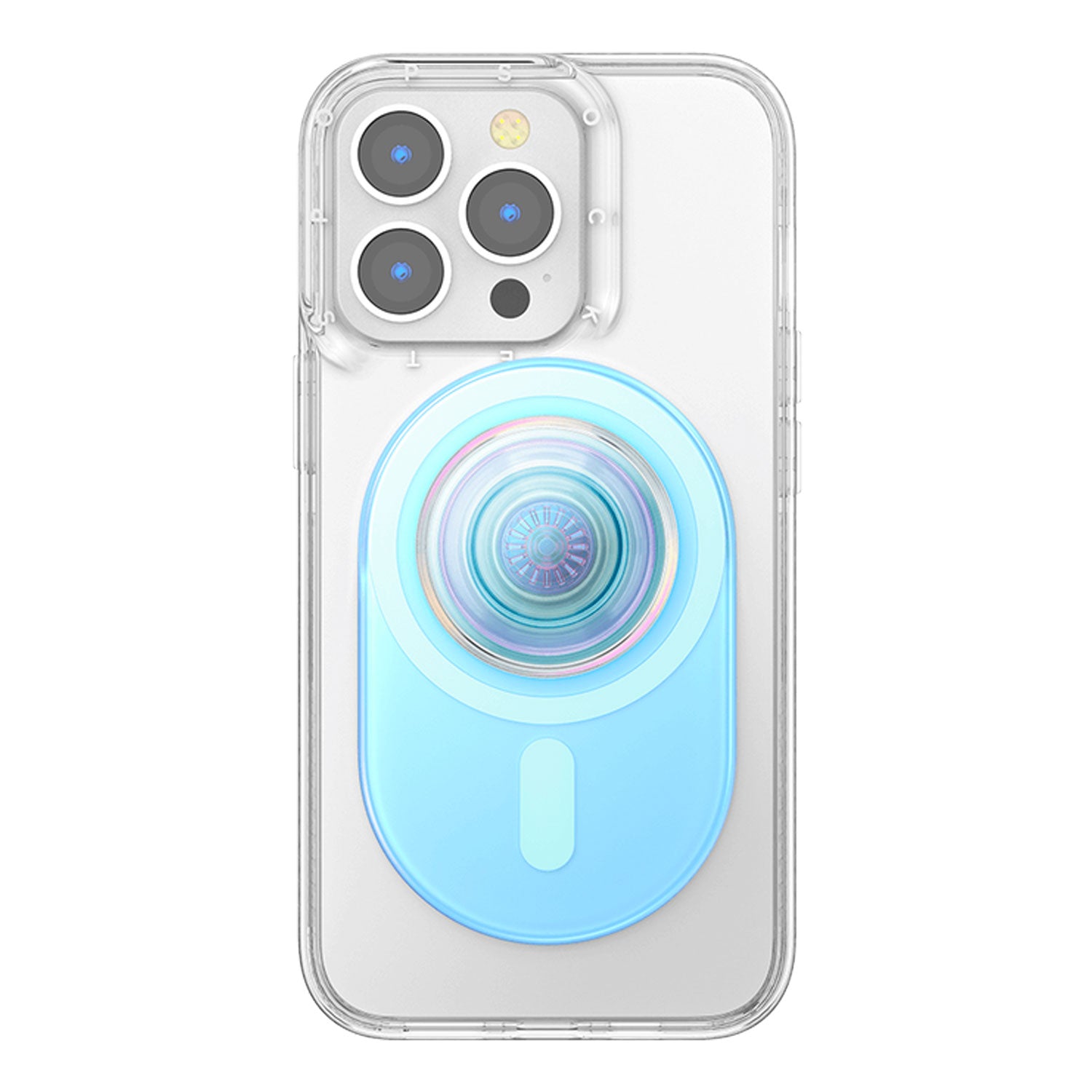 Popsockets PopGrip for Magsafe Phone Stand Translucent Opalescent Blue