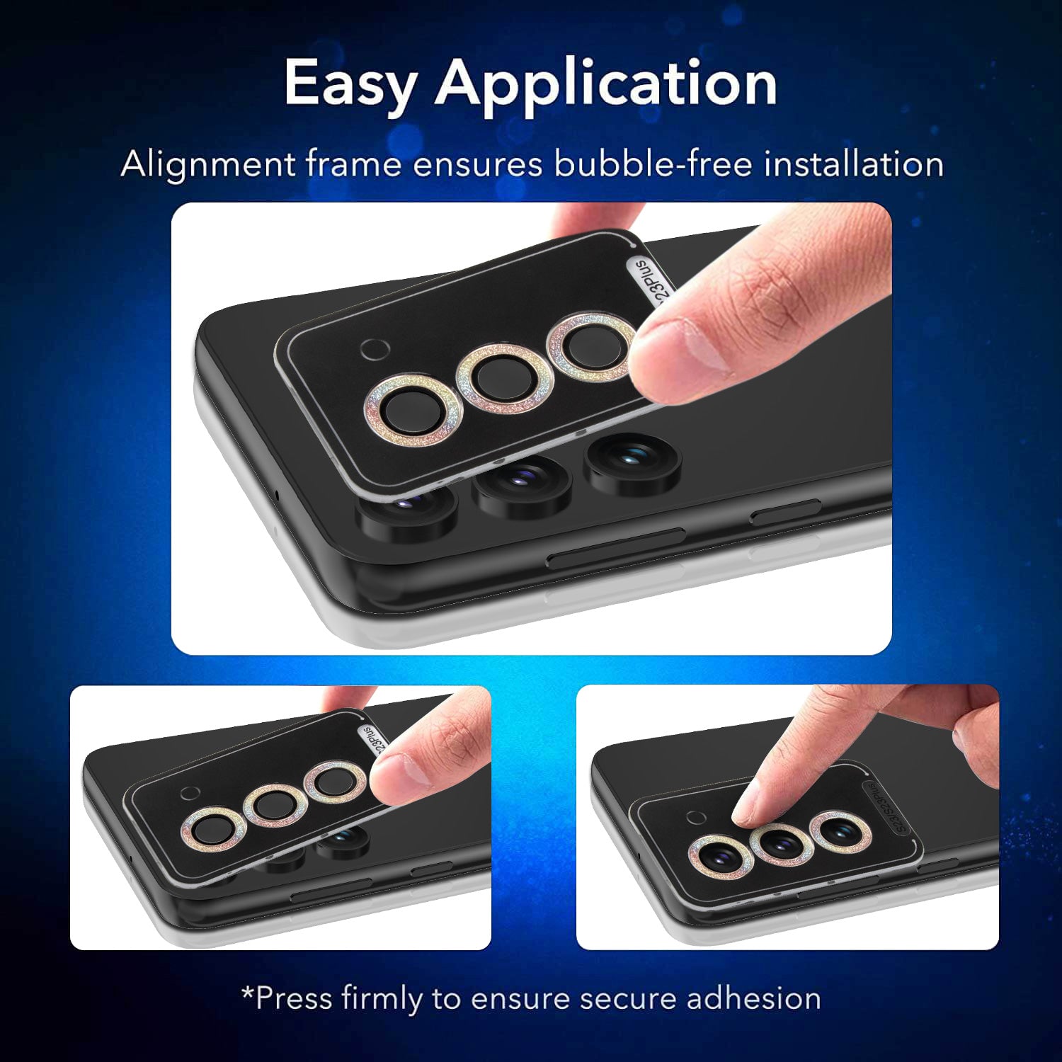 Tough On Samsung Galaxy S23 / S23 Plus Rear Camera Lens Protector