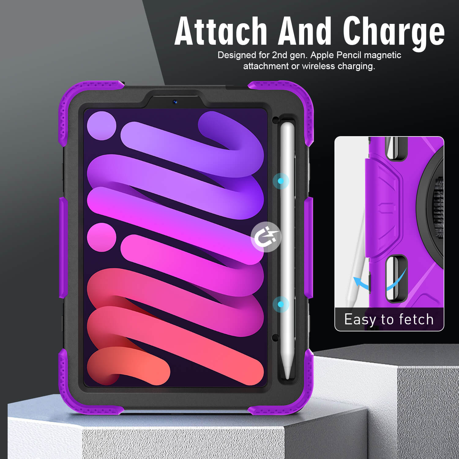Tough On iPad mini 7/mini 6 Rugged Protection Case