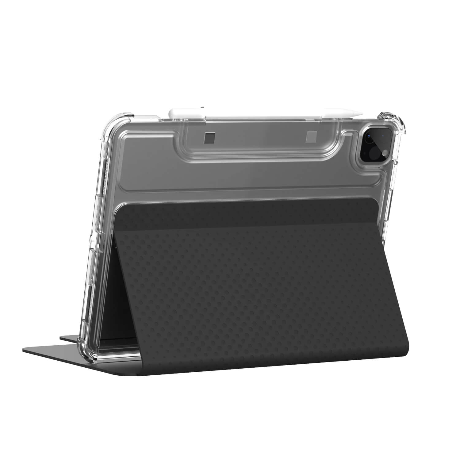 UAG iPad Pro 2021 12.9" Case Lucent Translucent Smart Folio Case Black