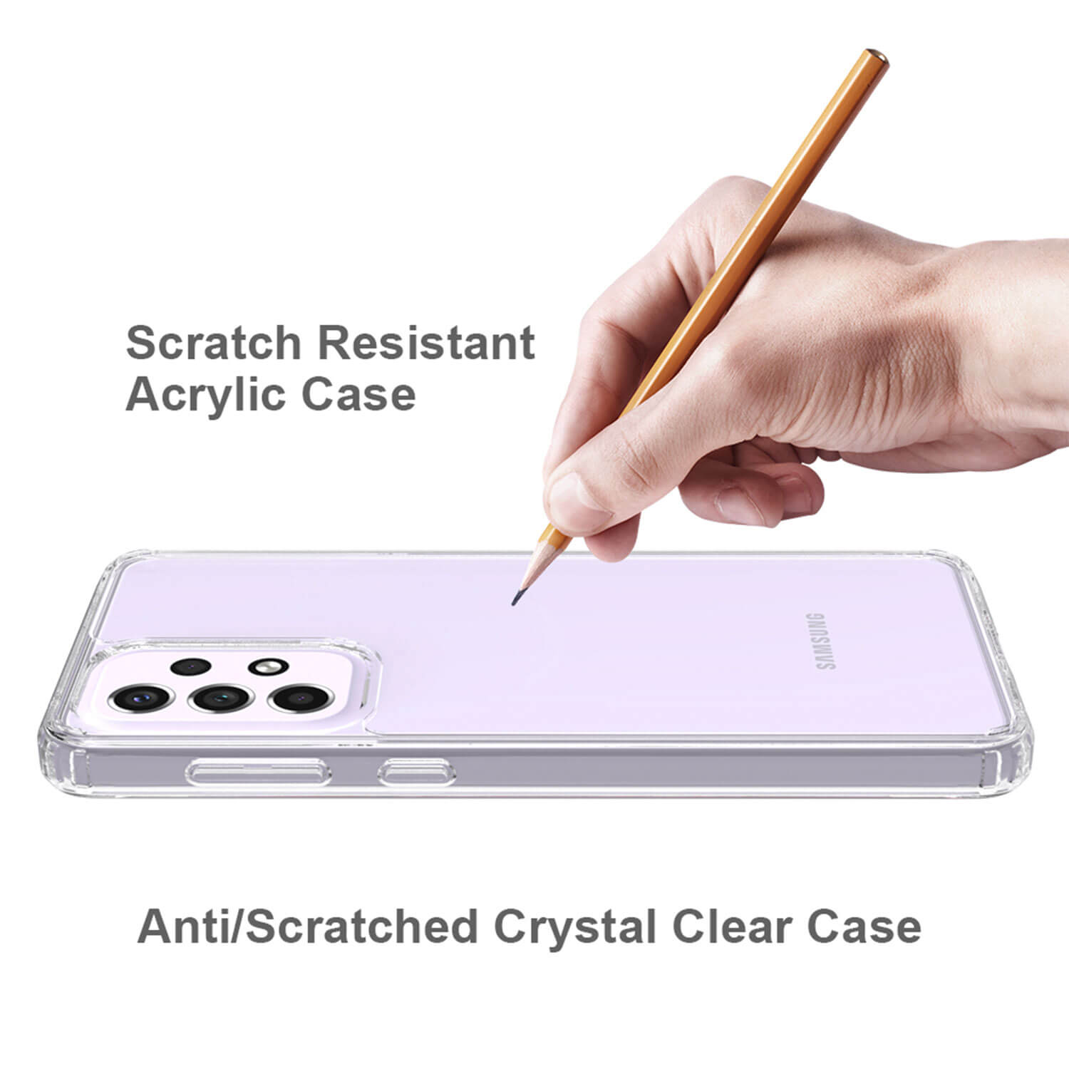 Tough On Samsung Galaxy A33 5G Case Clear Air