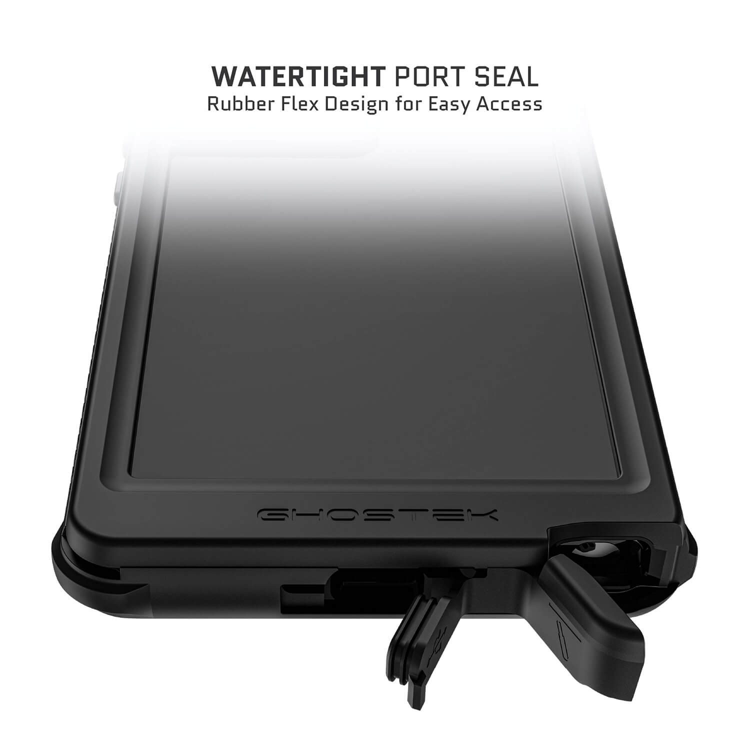 Ghostek Samsung Galaxy S22 Ultra Case Nautical Slim Waterproof Holster Black