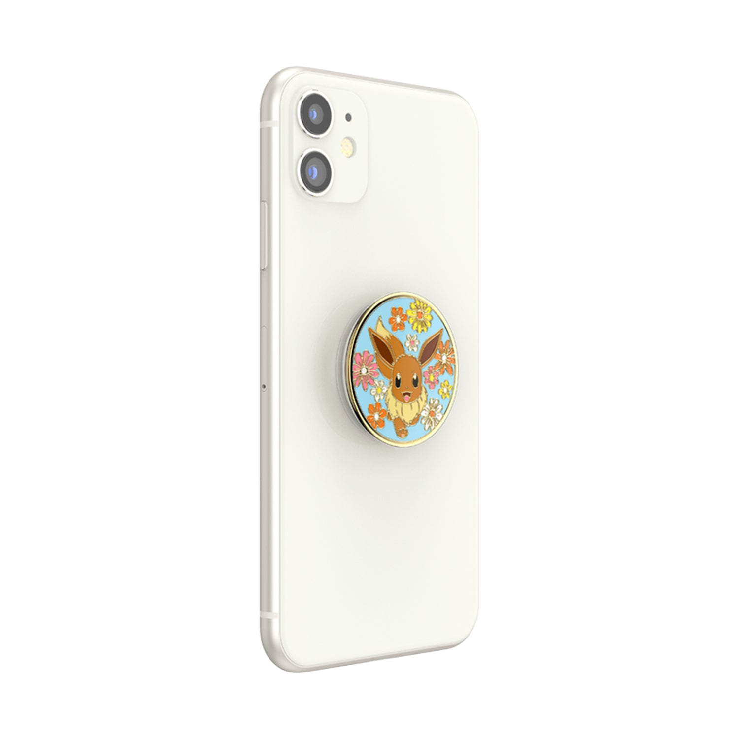 PopSockets PopGrip Universal Pokemon Enamel Floral Eevee