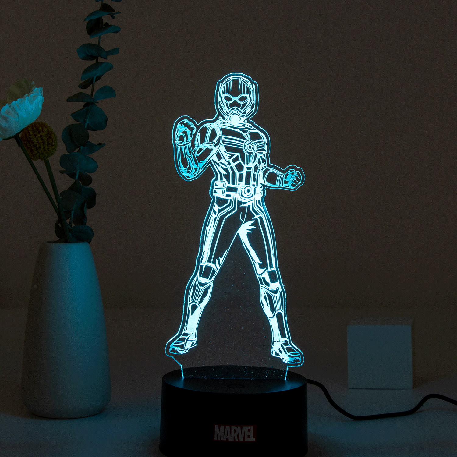 Marvel 3D RGB App Controlled USB LED Night Light Ant Man