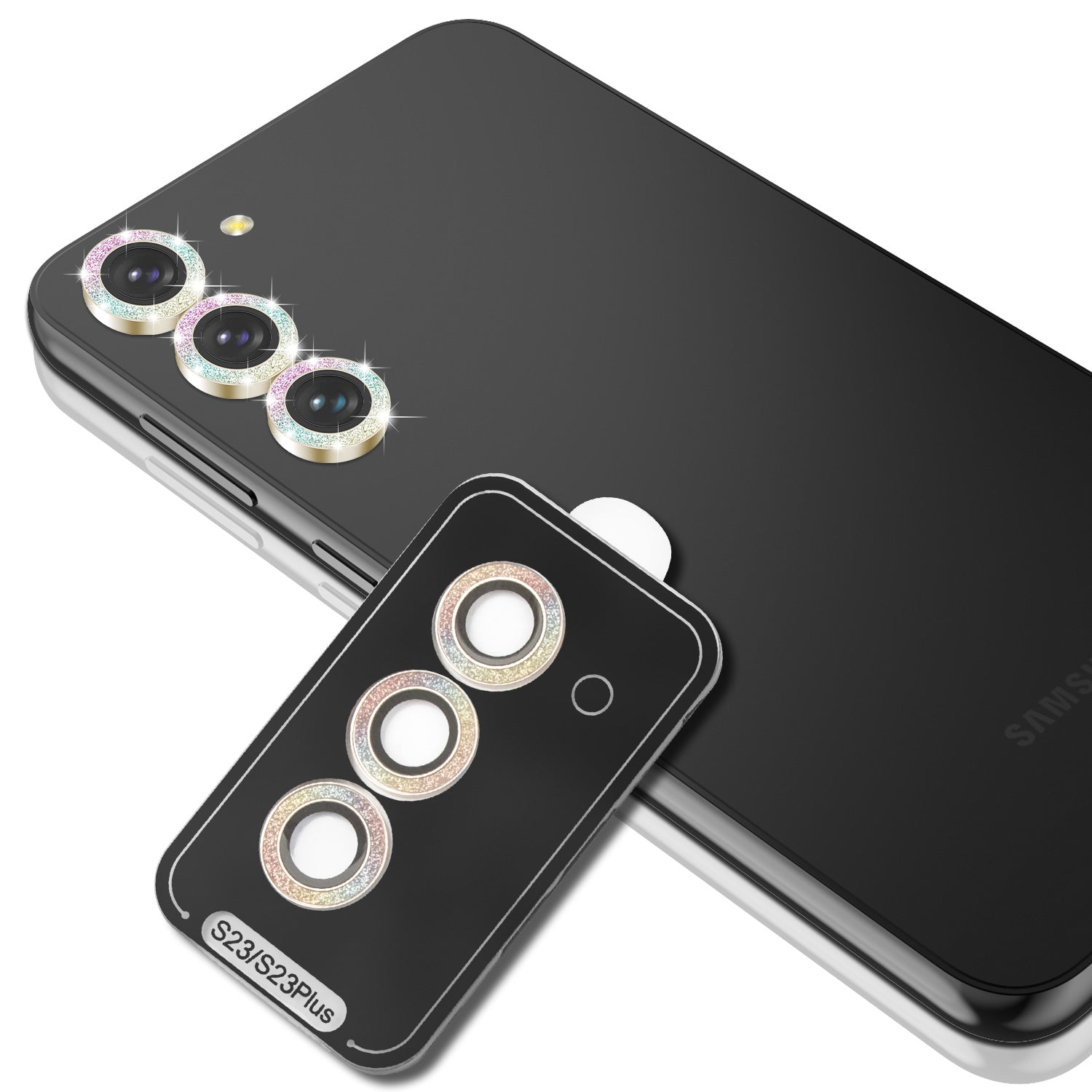 Tough On Samsung Galaxy S23 / S23 Plus Rear Camera Lens Protector