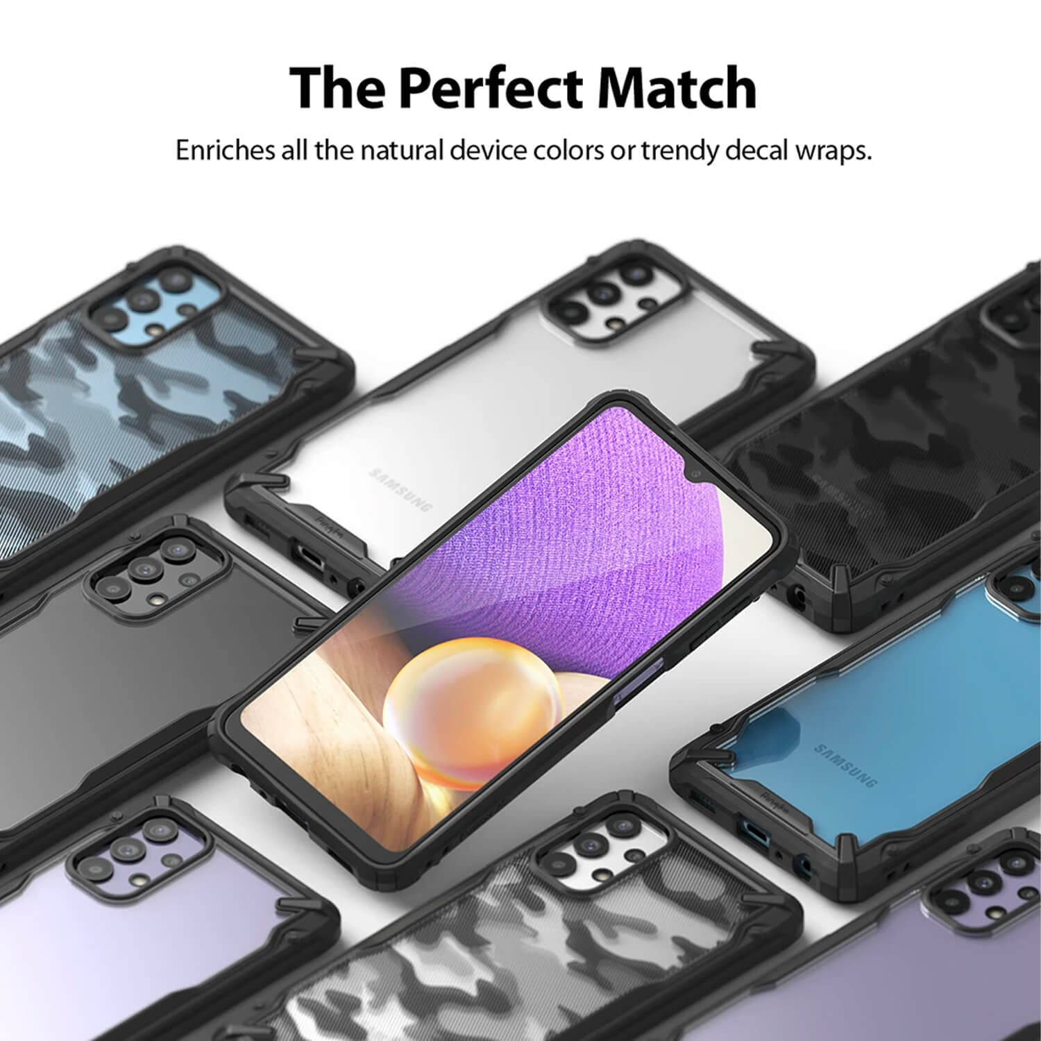 Ringke Samsung Galaxy A32 5G Case Fusion X Black