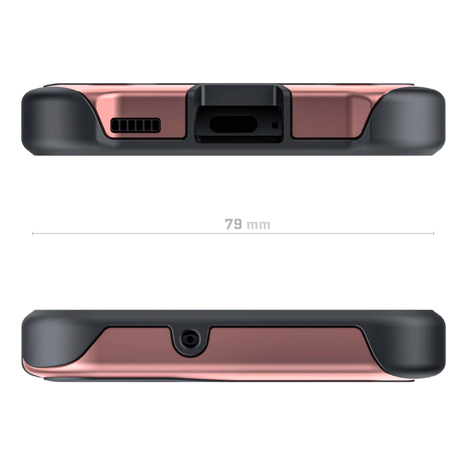 Ghostek Samsung Galaxy S22 5G Case Atomic Slim 4 Aluminum Phantom Pink