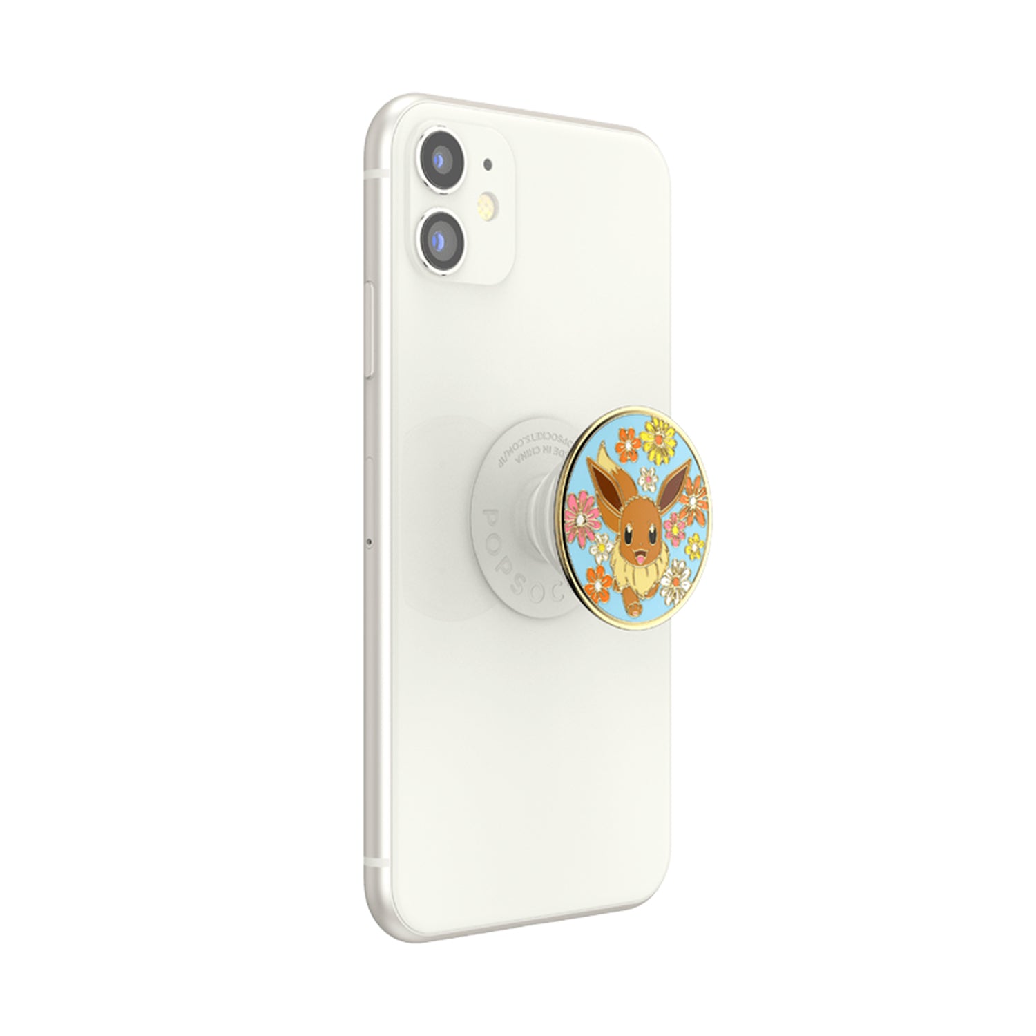 PopSockets PopGrip Universal Pokemon Enamel Floral Eevee