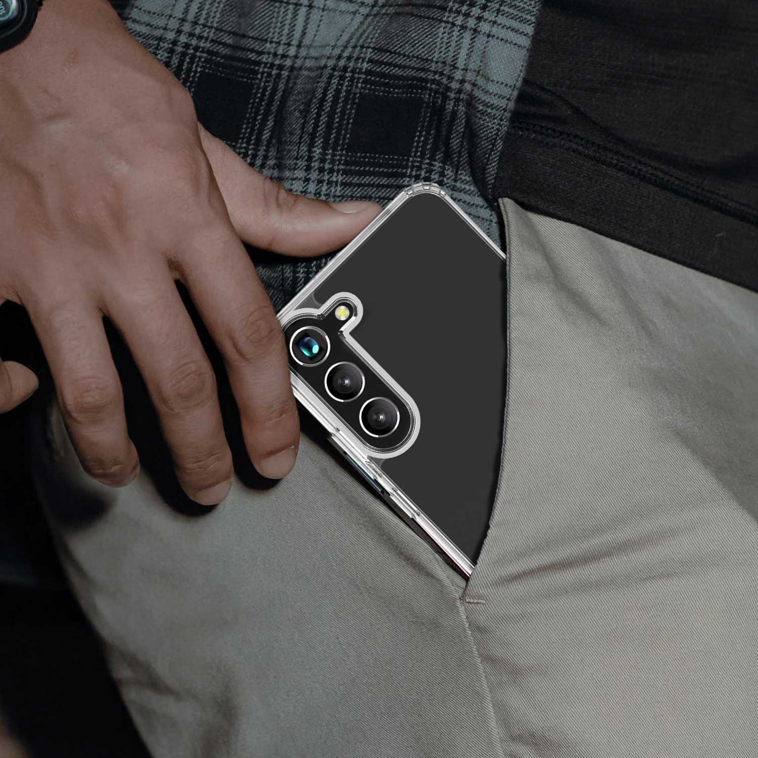 Tough On Samsung Galaxy S23 Case Clear Air
