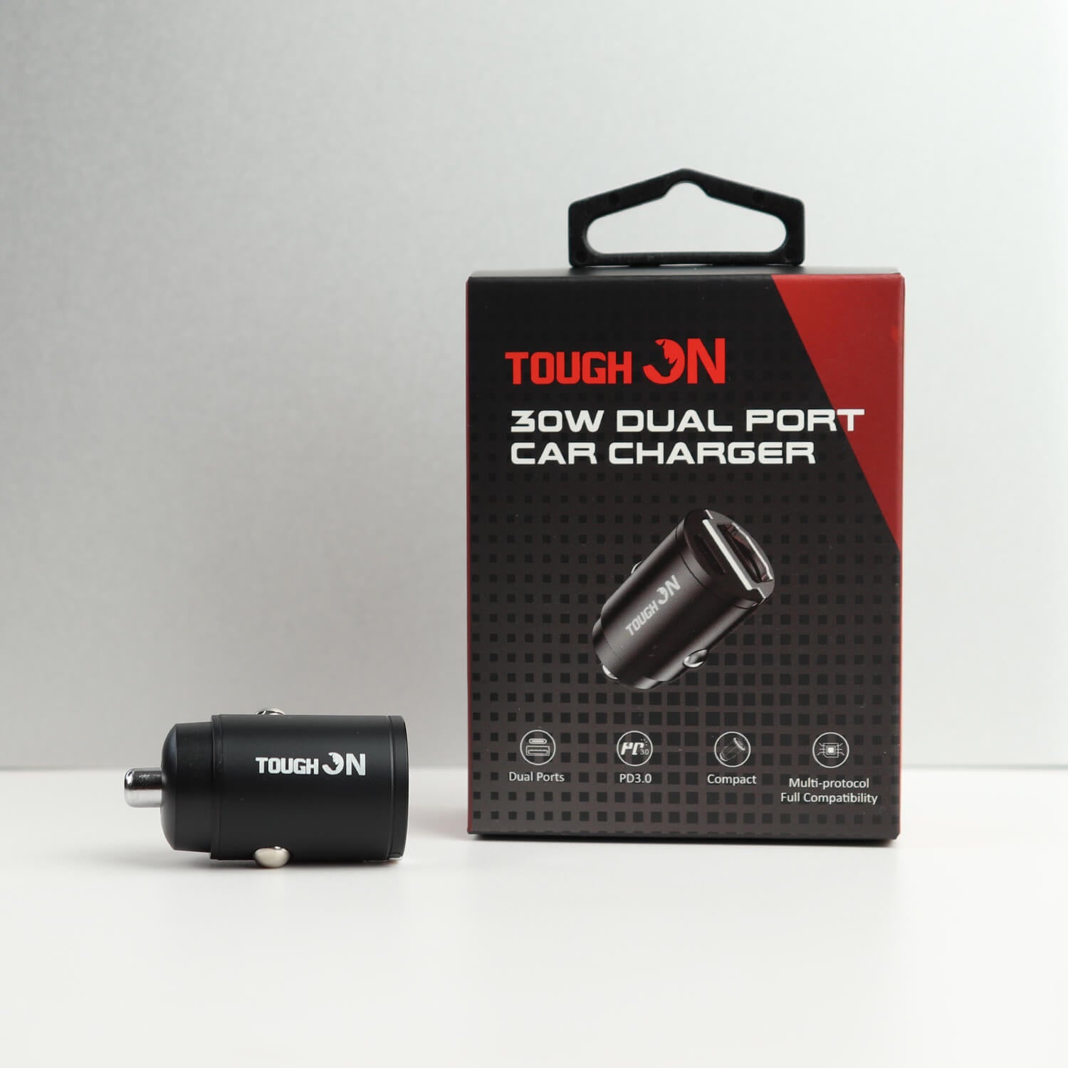 Tough On Power 30W Dual Port Car Charger with PD 3.0