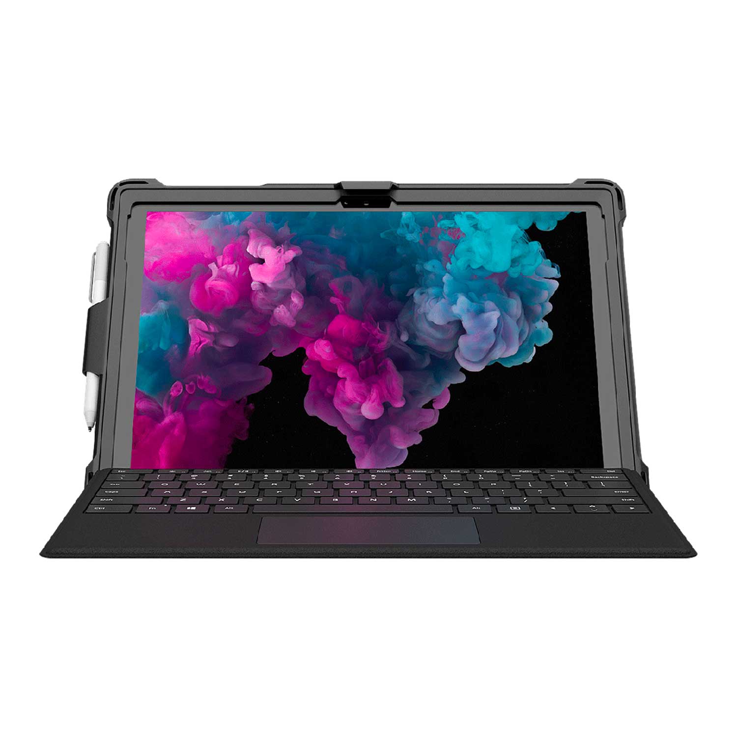 MAXCases Extreme Microsoft Surface Pro 5/6/7 12.3" Open Kickstand Design Black
