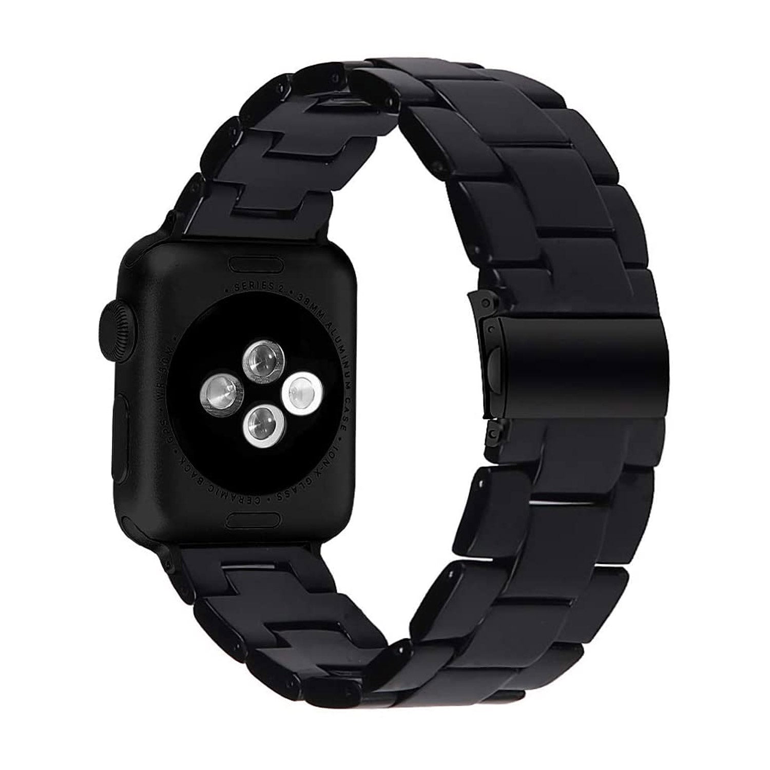 Tough On Apple Watch Band Series 1 / 2 / 3 42mm Resin Black