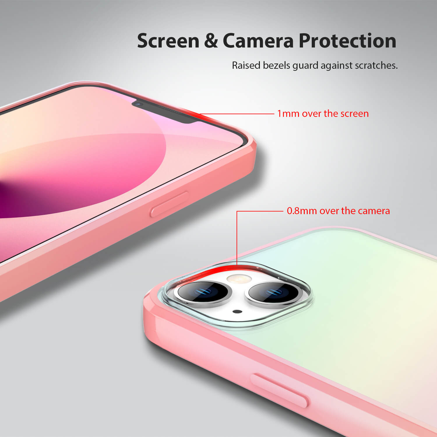 Tough On iPhone 13 Case Flex Ombre Pink