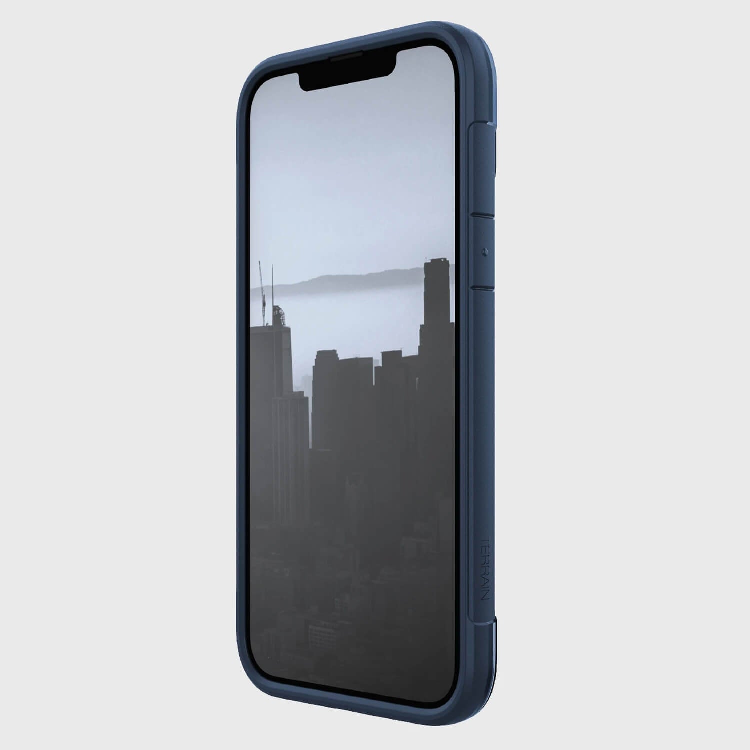 Raptic iPhone 13 Pro Case Terrain Blue/Clear