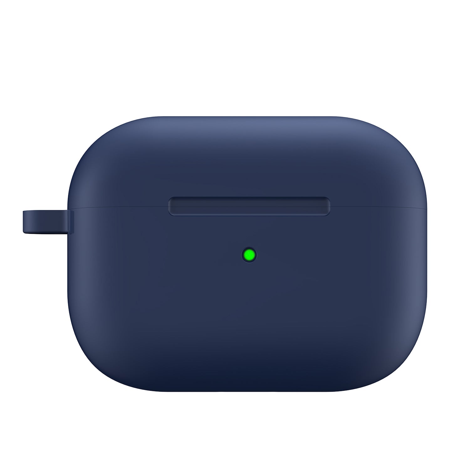 Tough On Apple Airpods Pro 2 Triple-Layer Protective Liquid Silicone Case Navy