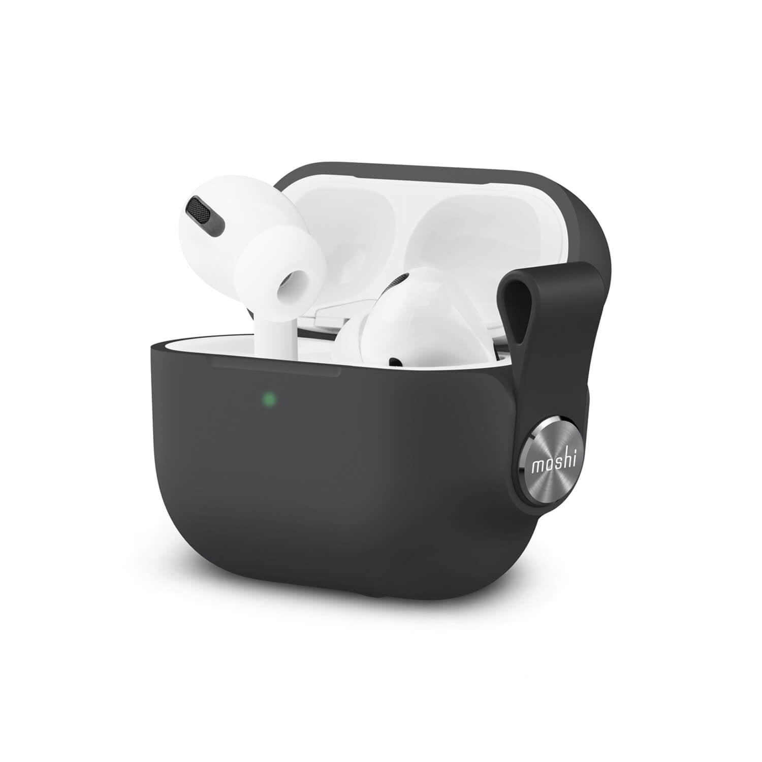 Moshi Pebbo AirPods 3rd Gen 2021 Case Black