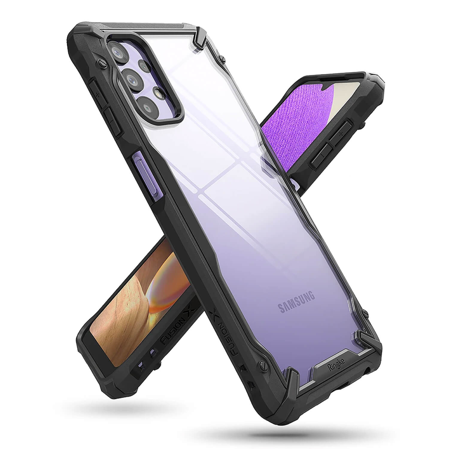 Ringke Samsung Galaxy A32 5G Case Fusion X Black